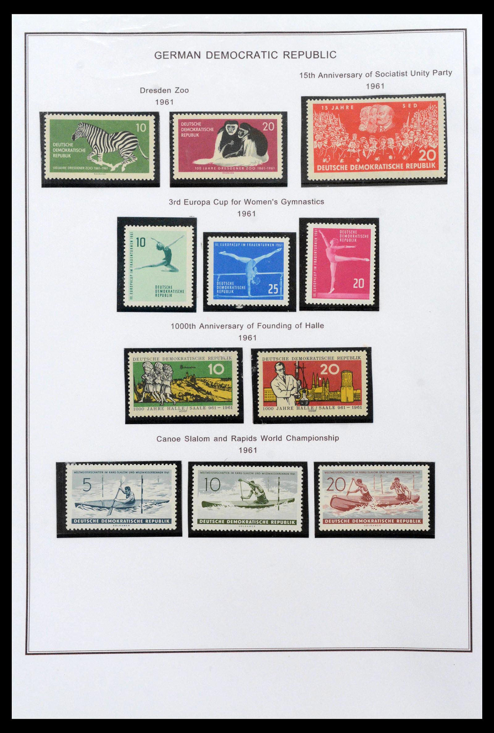 39351 0050 - Postzegelverzameling 39351 DDR 1949-1990.