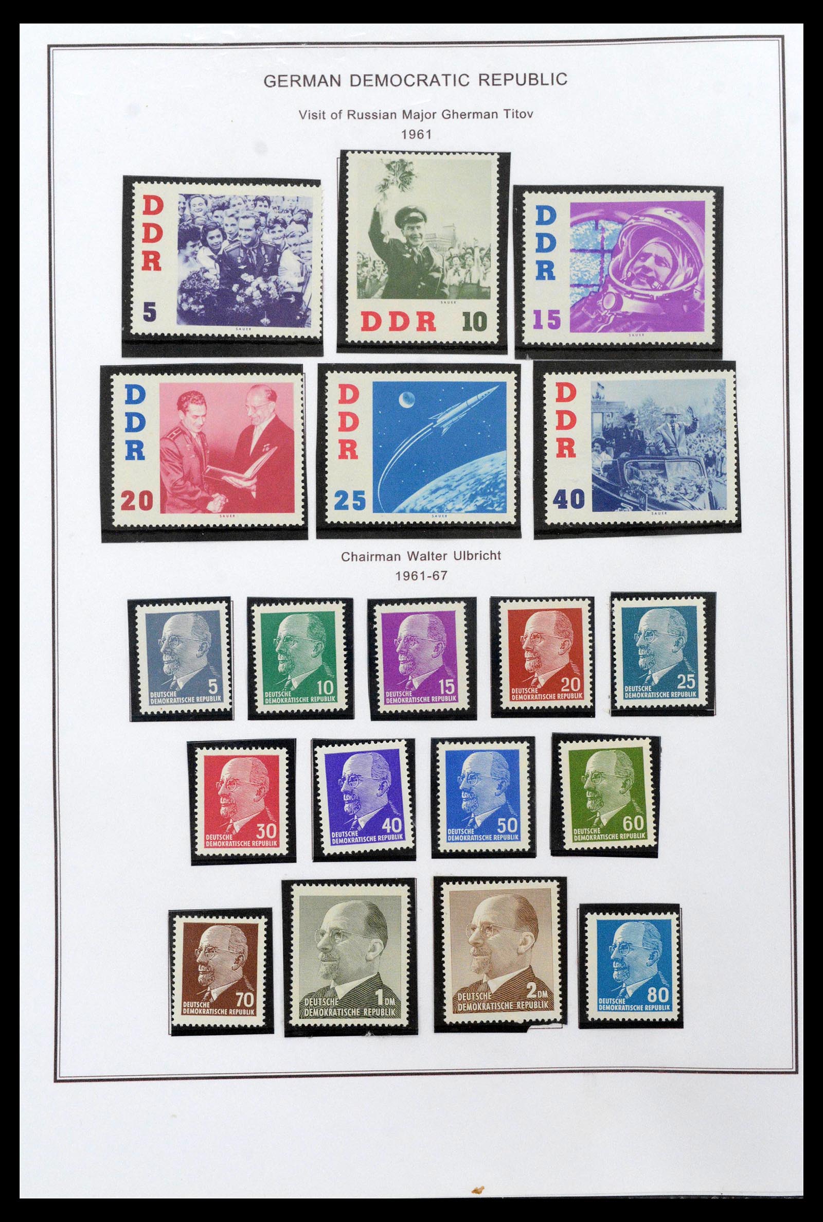 39351 0052 - Postzegelverzameling 39351 DDR 1949-1990.