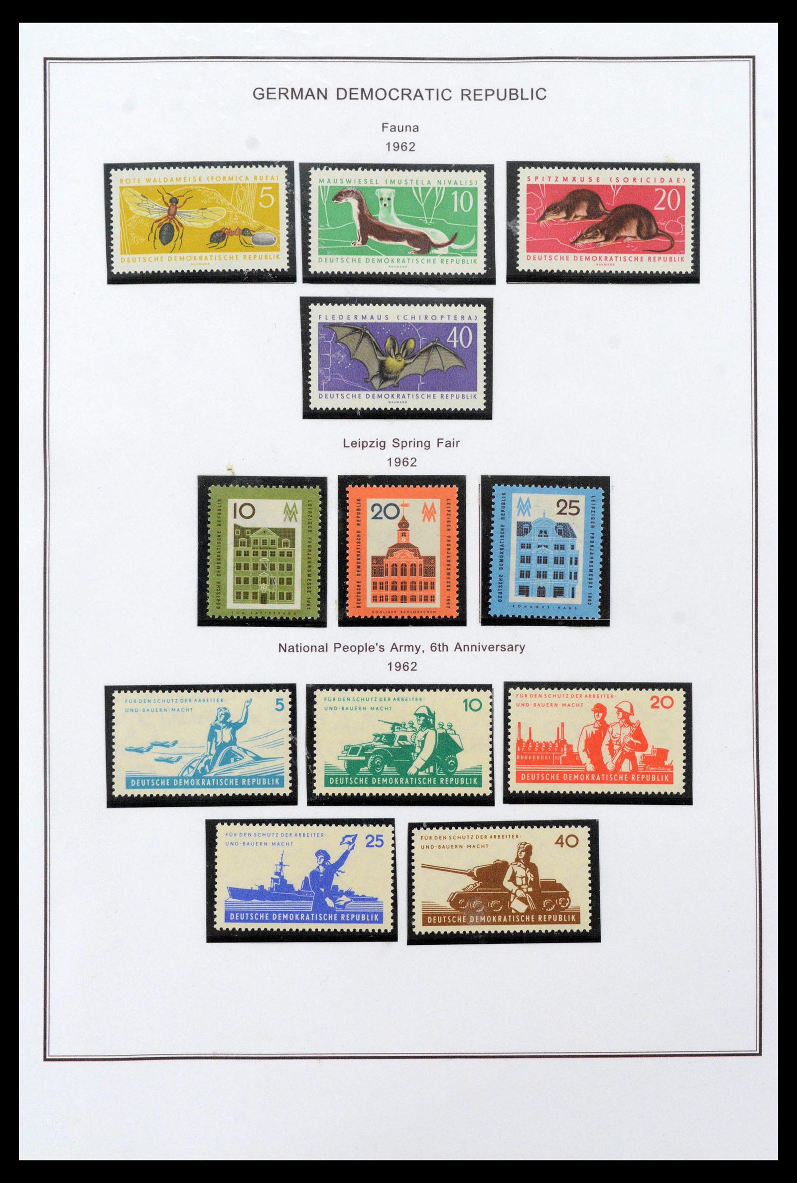 39351 0053 - Postzegelverzameling 39351 DDR 1949-1990.