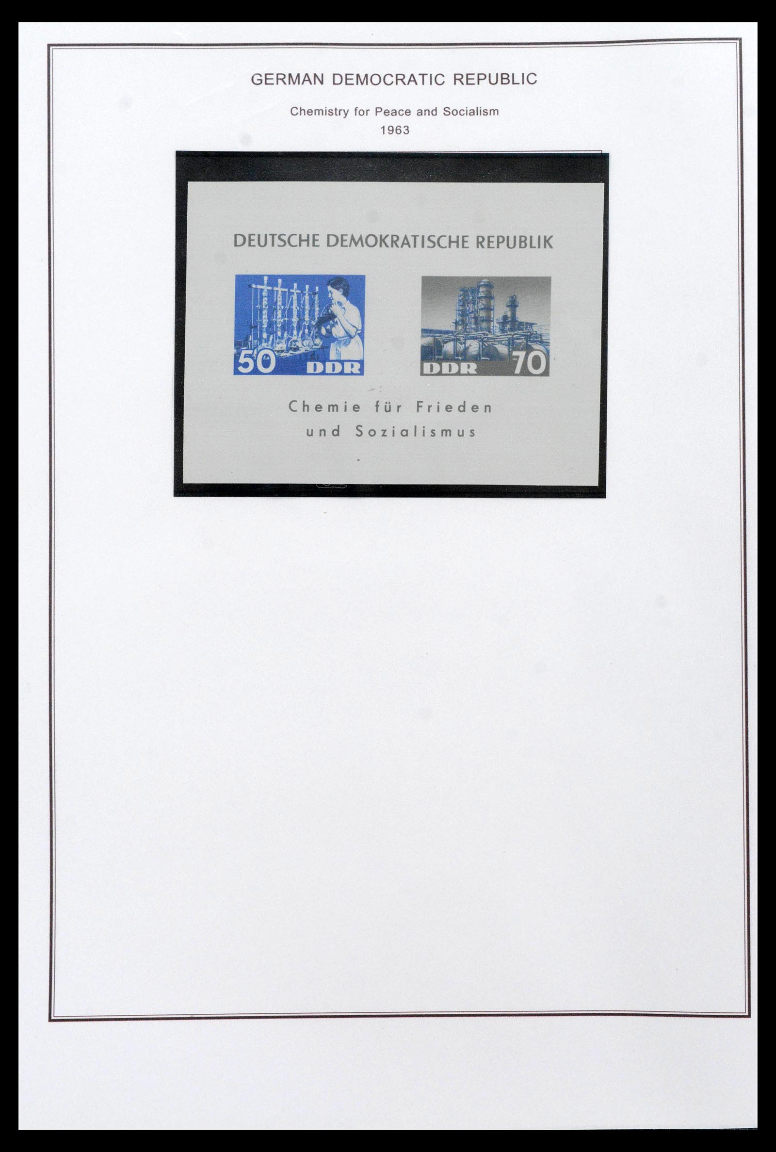 39351 0062 - Postzegelverzameling 39351 DDR 1949-1990.
