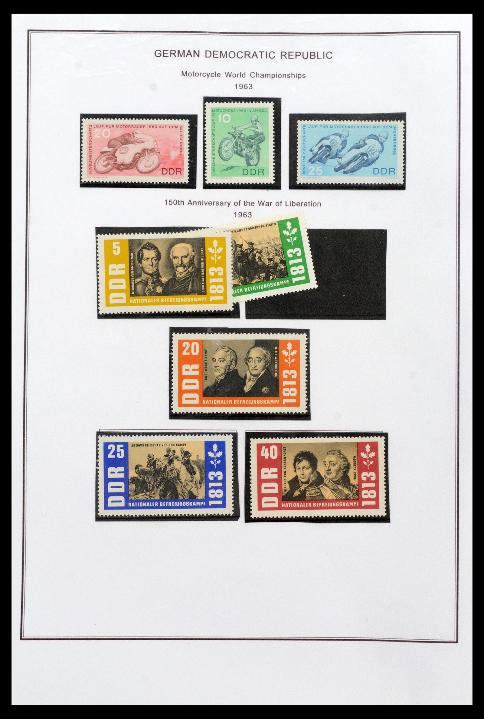 39351 0064 - Postzegelverzameling 39351 DDR 1949-1990.