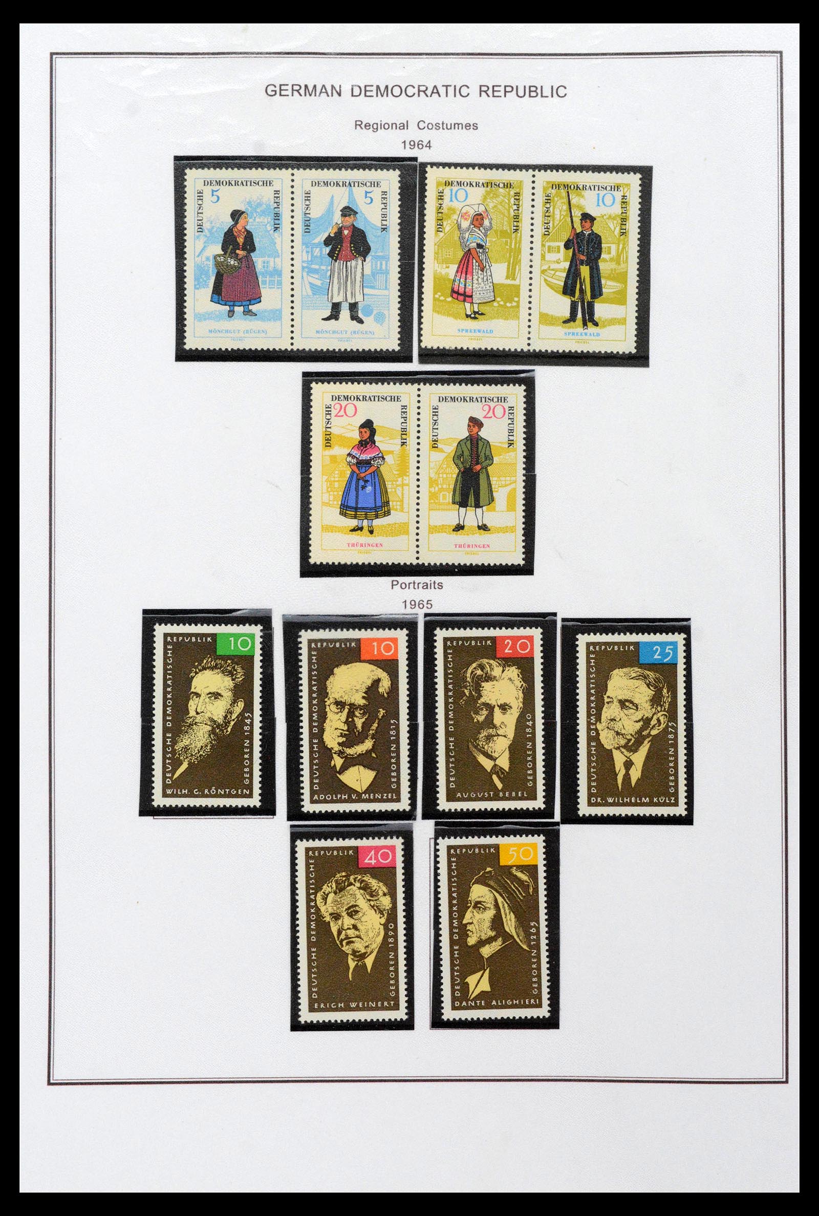 39351 0076 - Postzegelverzameling 39351 DDR 1949-1990.