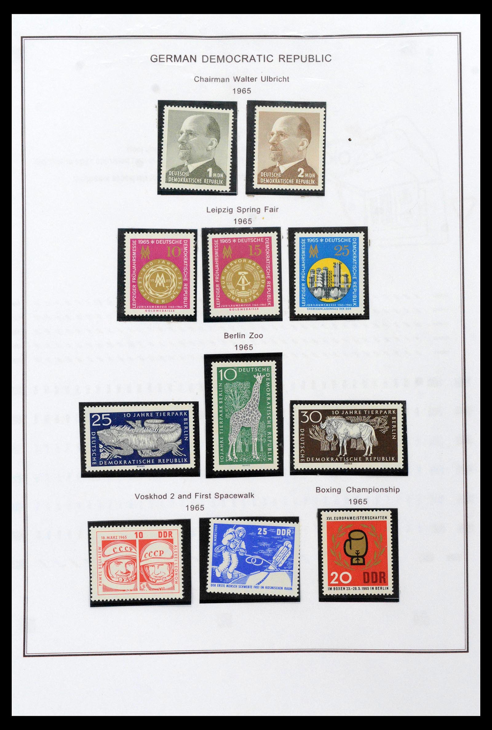 39351 0078 - Postzegelverzameling 39351 DDR 1949-1990.