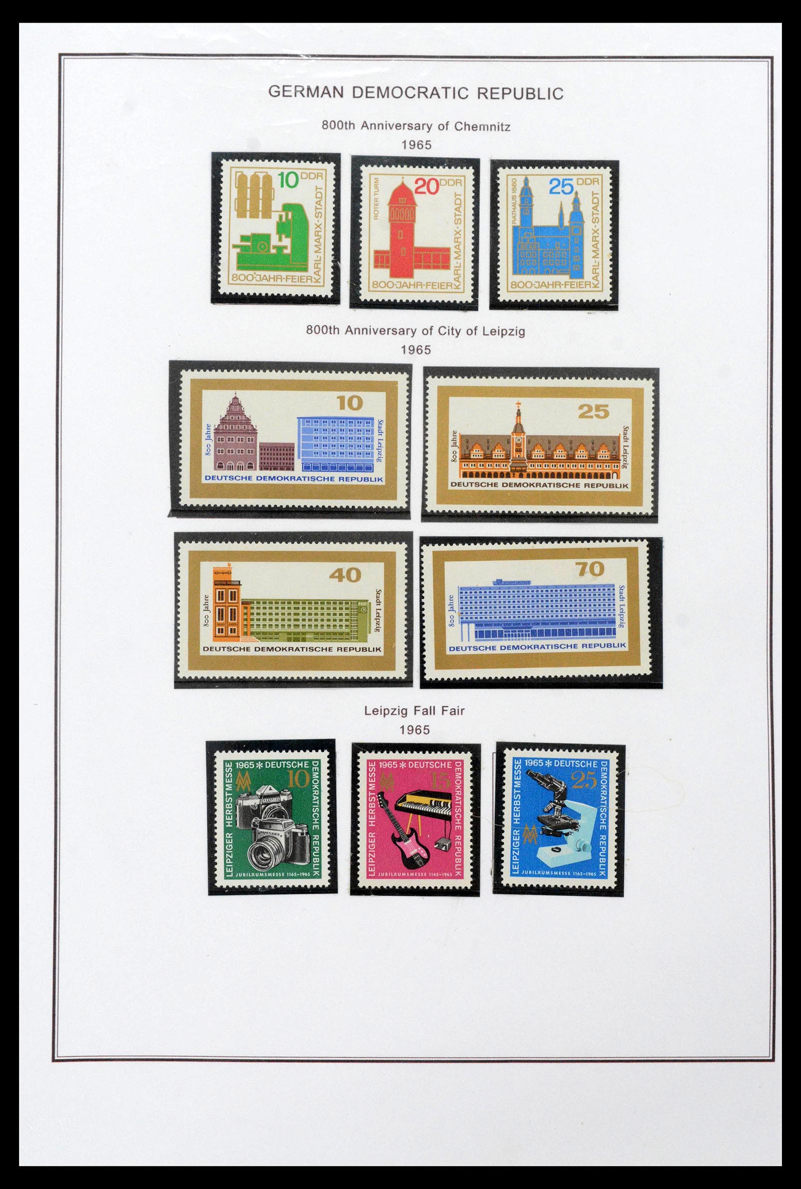 39351 0079 - Postzegelverzameling 39351 DDR 1949-1990.