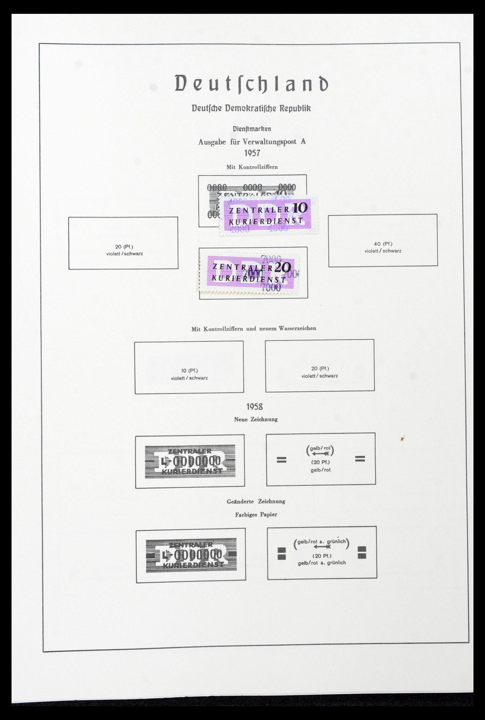 39351 0342 - Postzegelverzameling 39351 DDR 1949-1990.