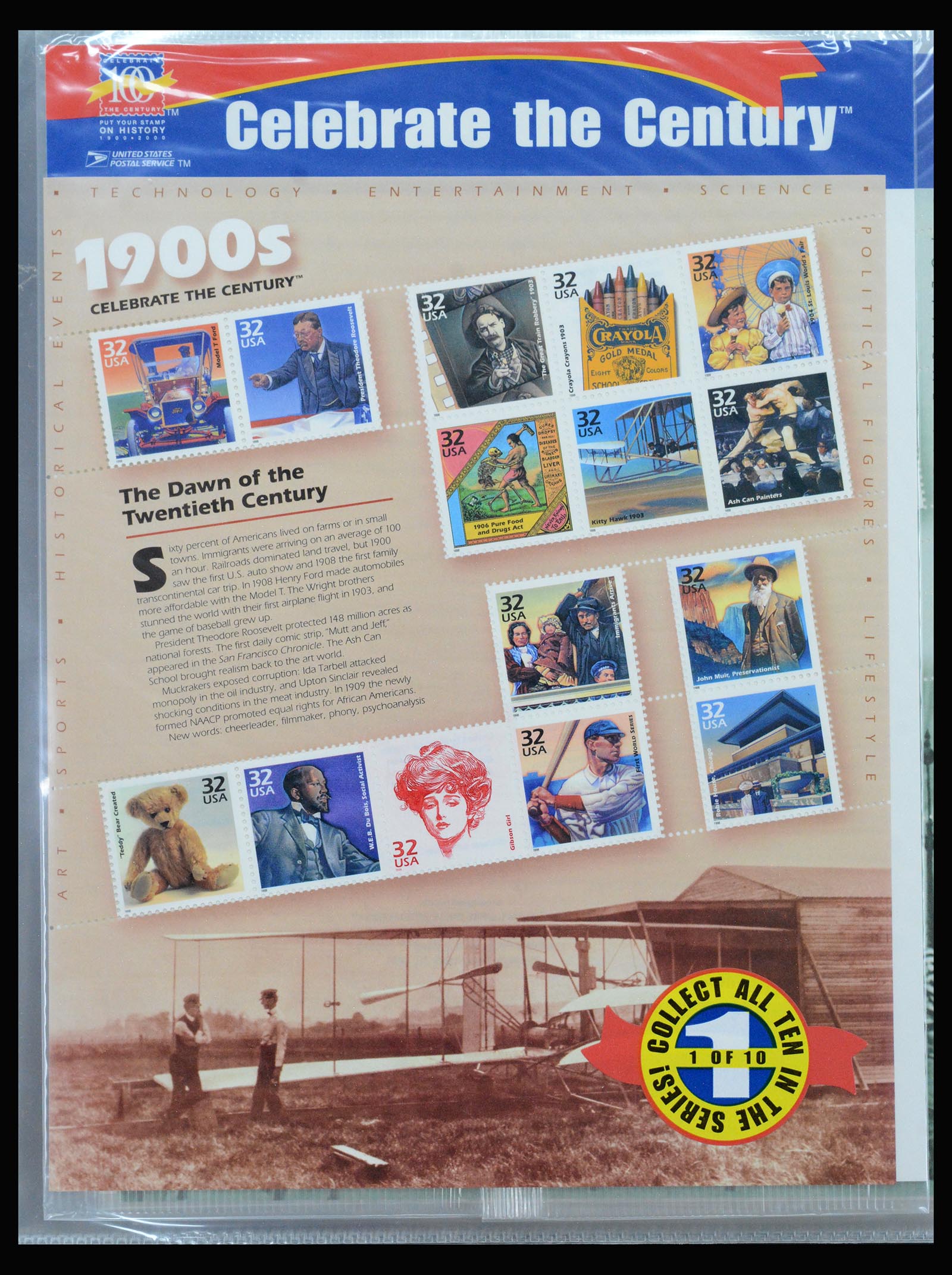 39357 0001 - Postzegelverzameling 39357 USA jaarboeken 1968(!)-2021!