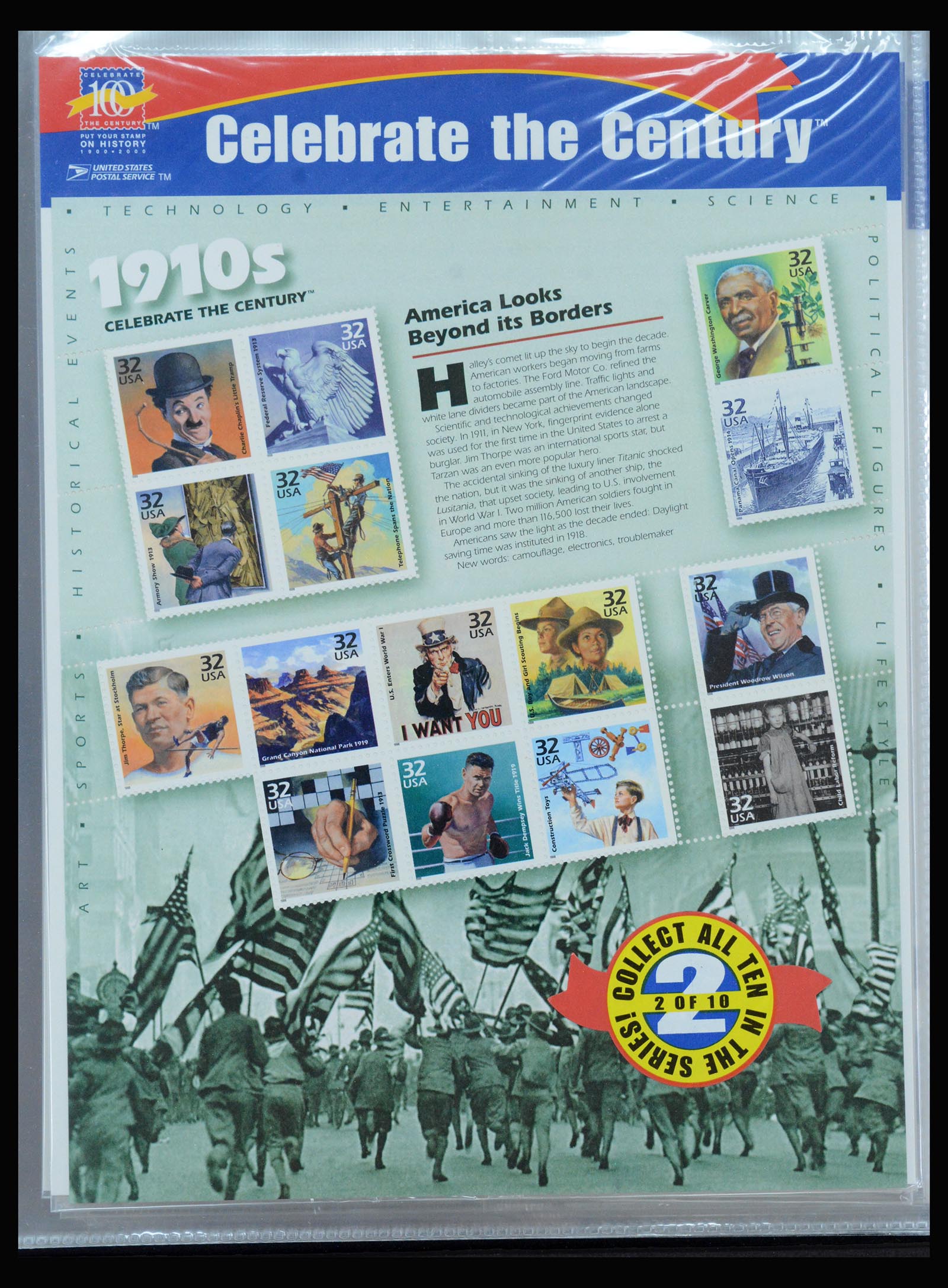 39357 0002 - Postzegelverzameling 39357 USA jaarboeken 1968(!)-2021!