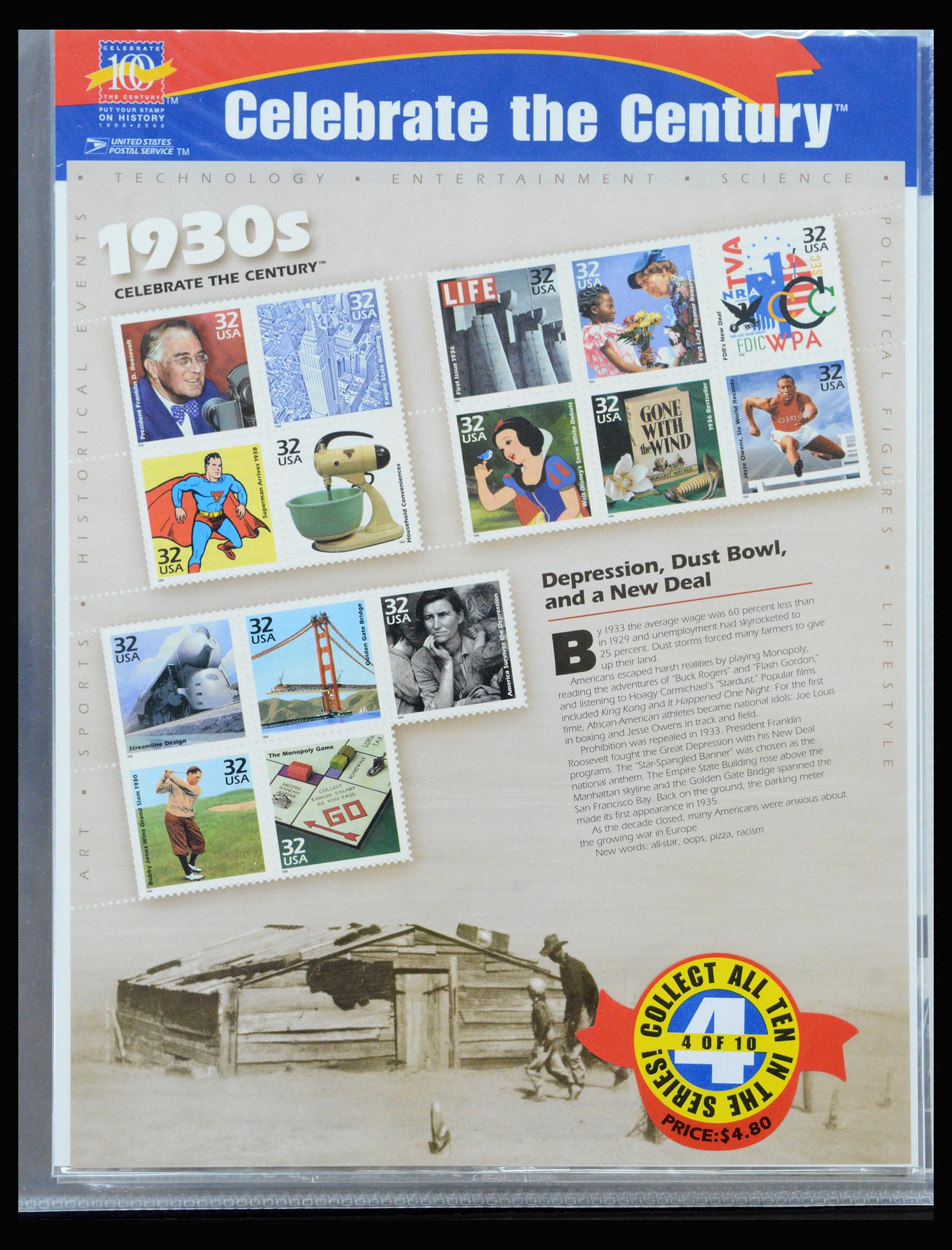 39357 0003 - Postzegelverzameling 39357 USA jaarboeken 1968(!)-2021!