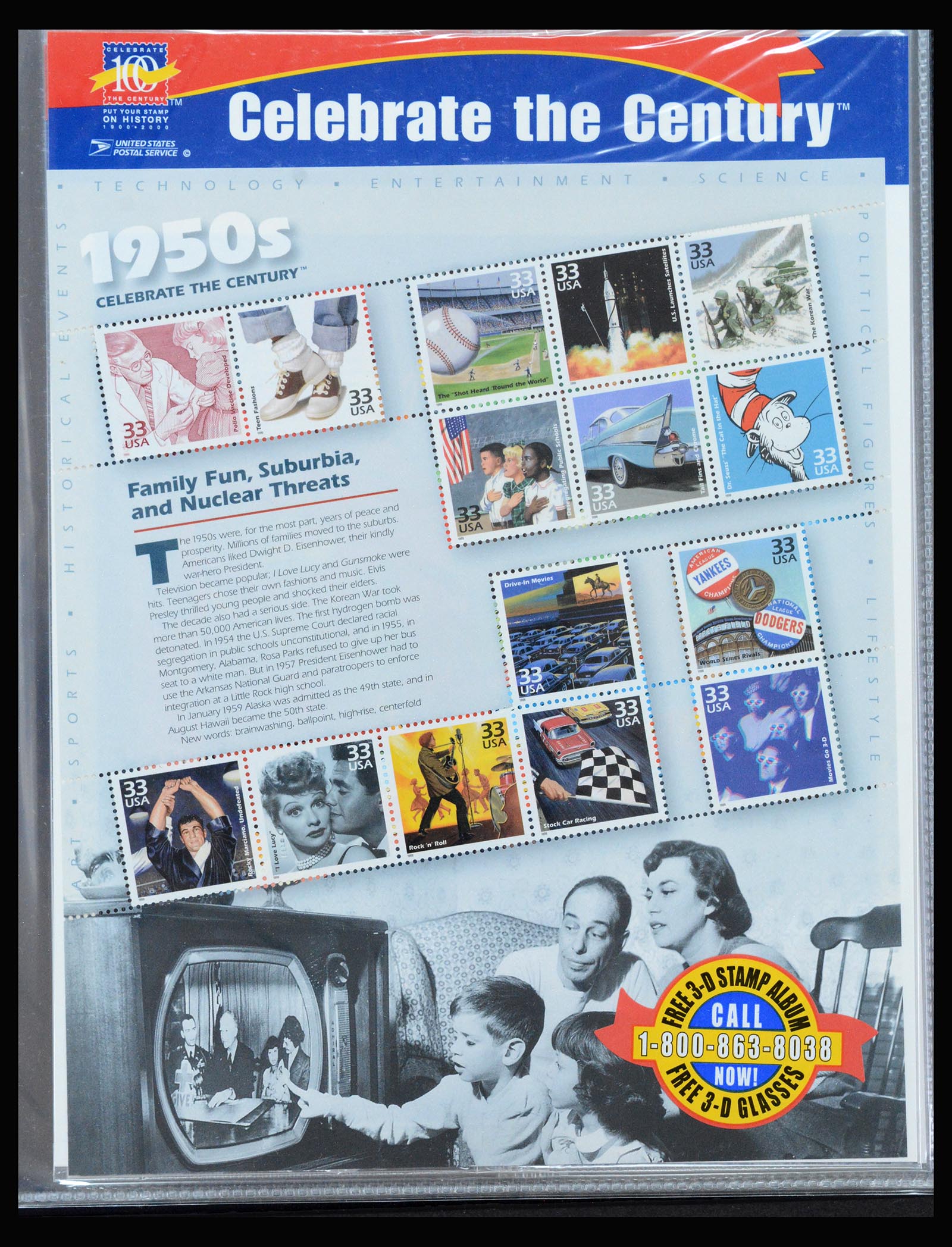 39357 0004 - Postzegelverzameling 39357 USA jaarboeken 1968(!)-2021!