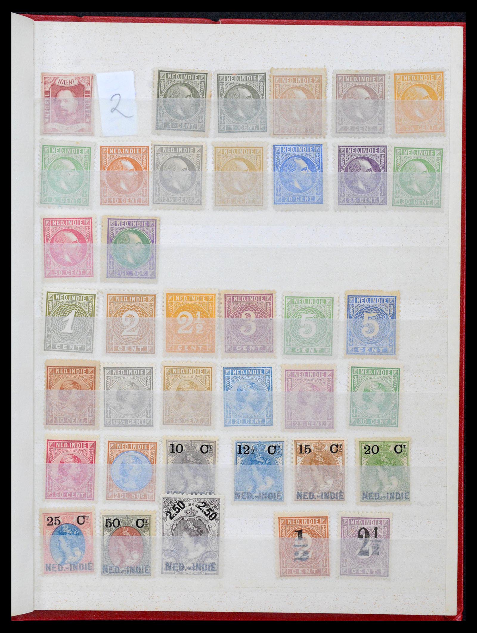 39359 0001 - Stamp collection 39359 Dutch east Indies 1864-1948.