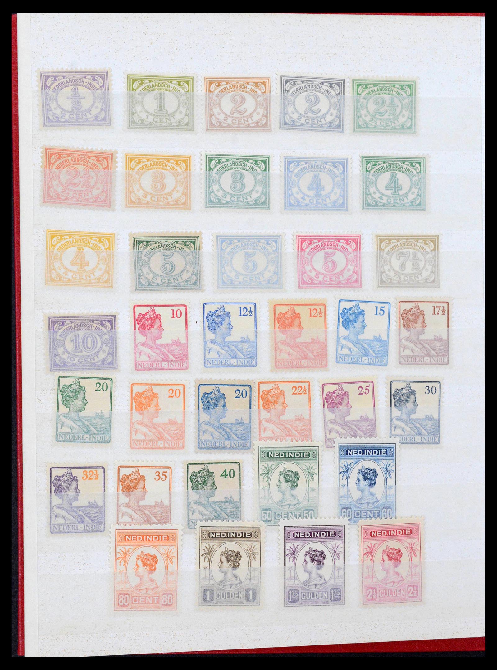 39359 0004 - Postzegelverzameling 39359 Nederlands Indië 1864-1948.