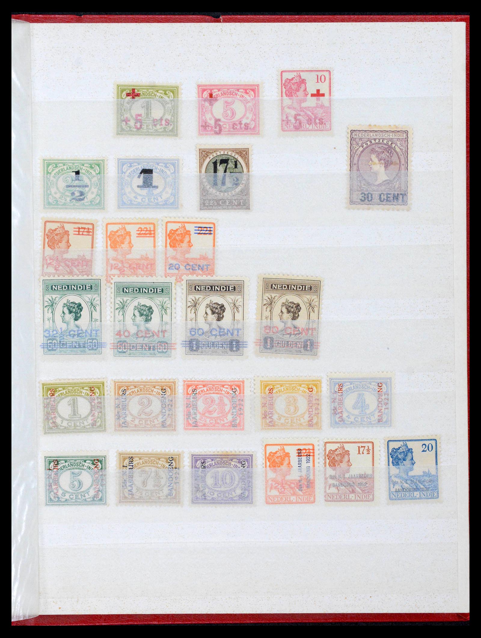 39359 0005 - Postzegelverzameling 39359 Nederlands Indië 1864-1948.
