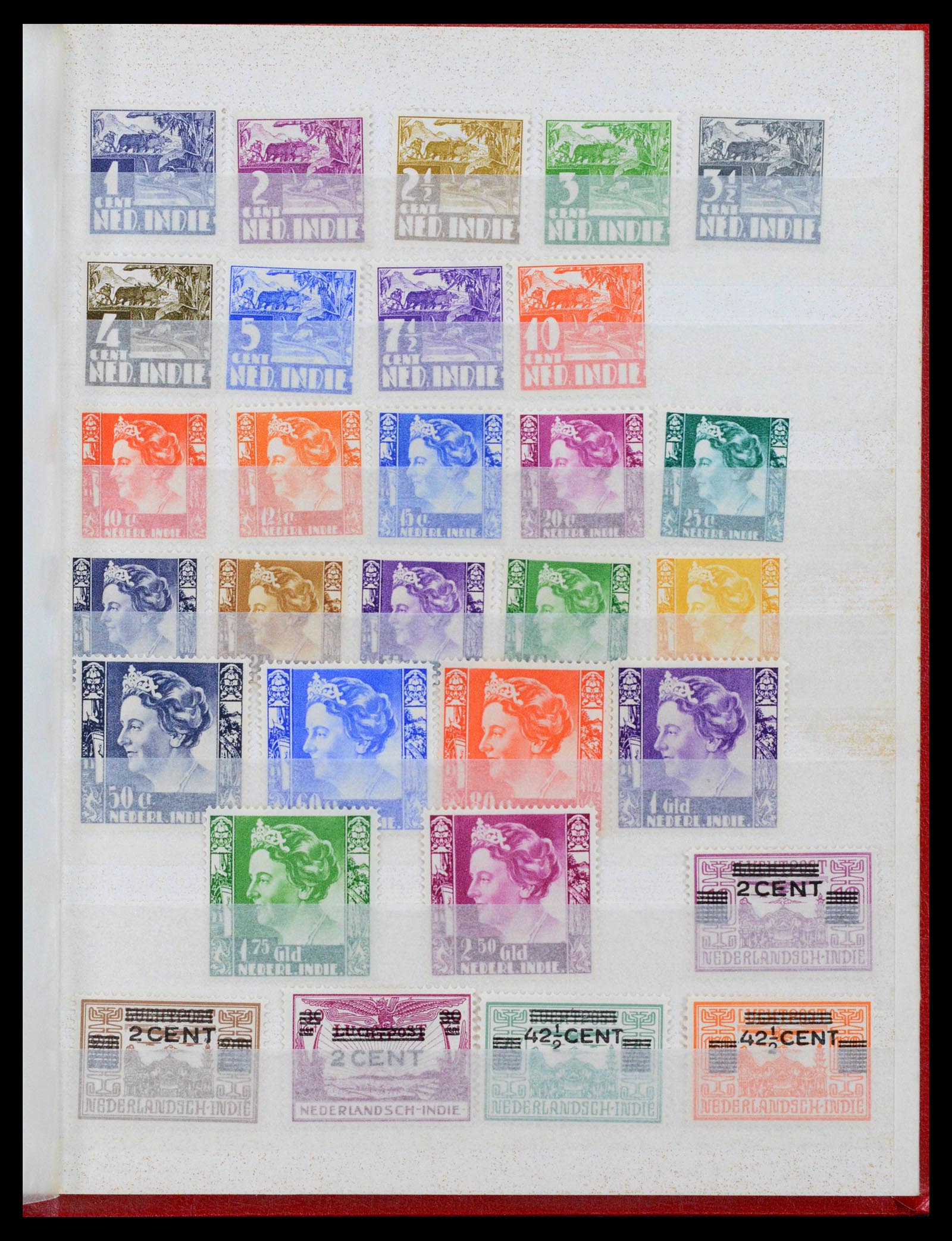 39359 0007 - Stamp collection 39359 Dutch east Indies 1864-1948.