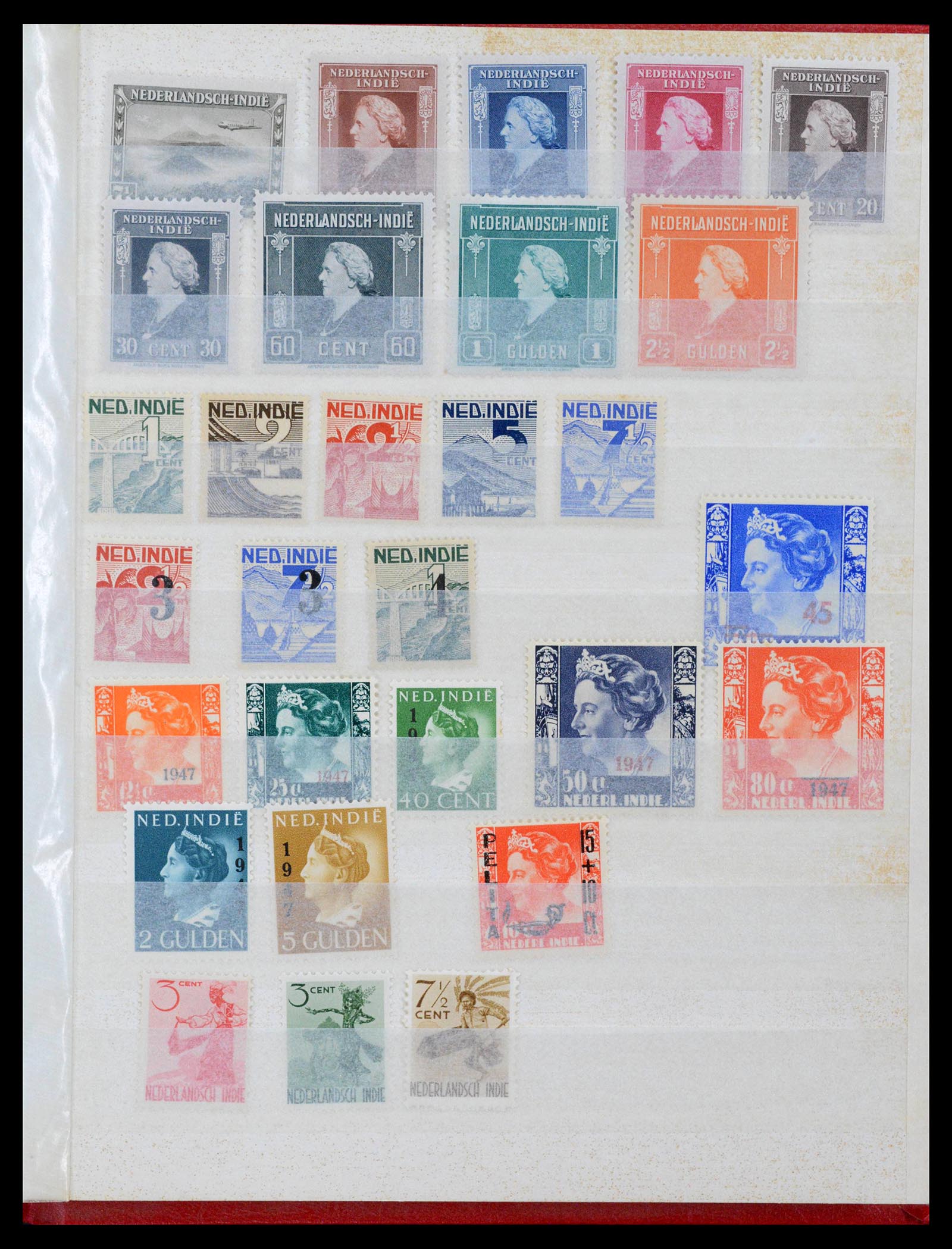 39359 0011 - Stamp collection 39359 Dutch east Indies 1864-1948.