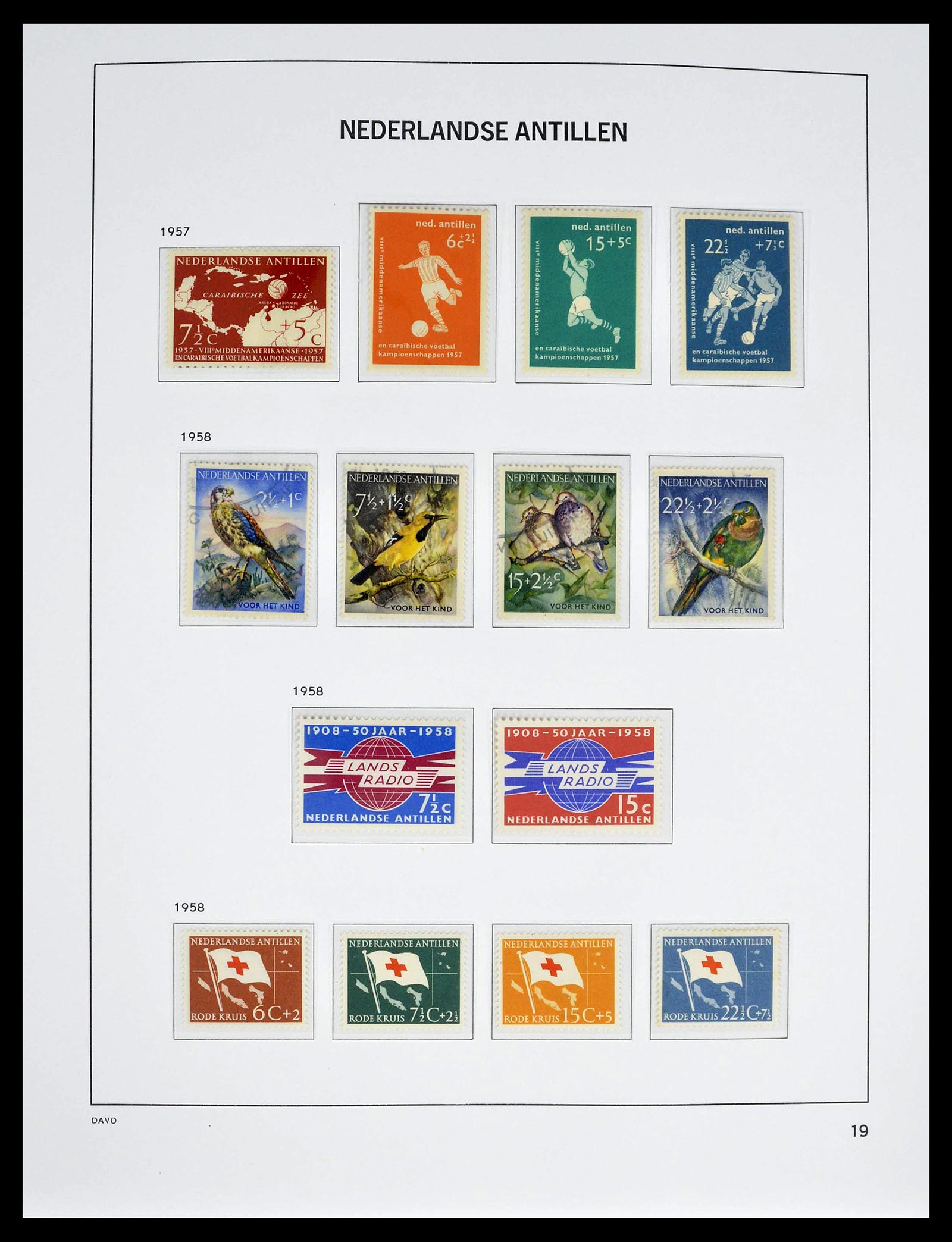 39360 0019 - Postzegelverzameling 39360 Curaçao/Antillen compleet 1873-2013.