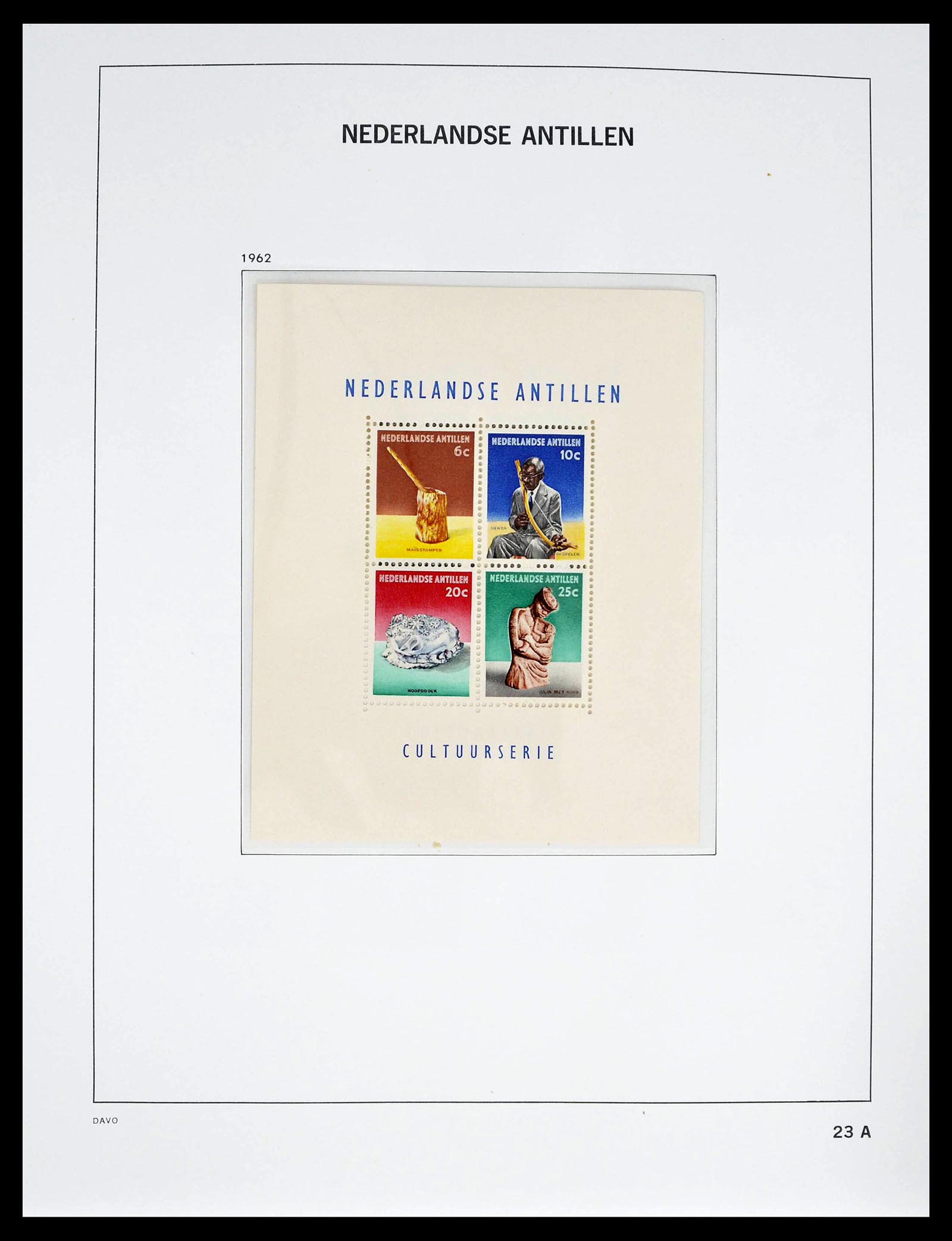 39360 0024 - Postzegelverzameling 39360 Curaçao/Antillen compleet 1873-2013.