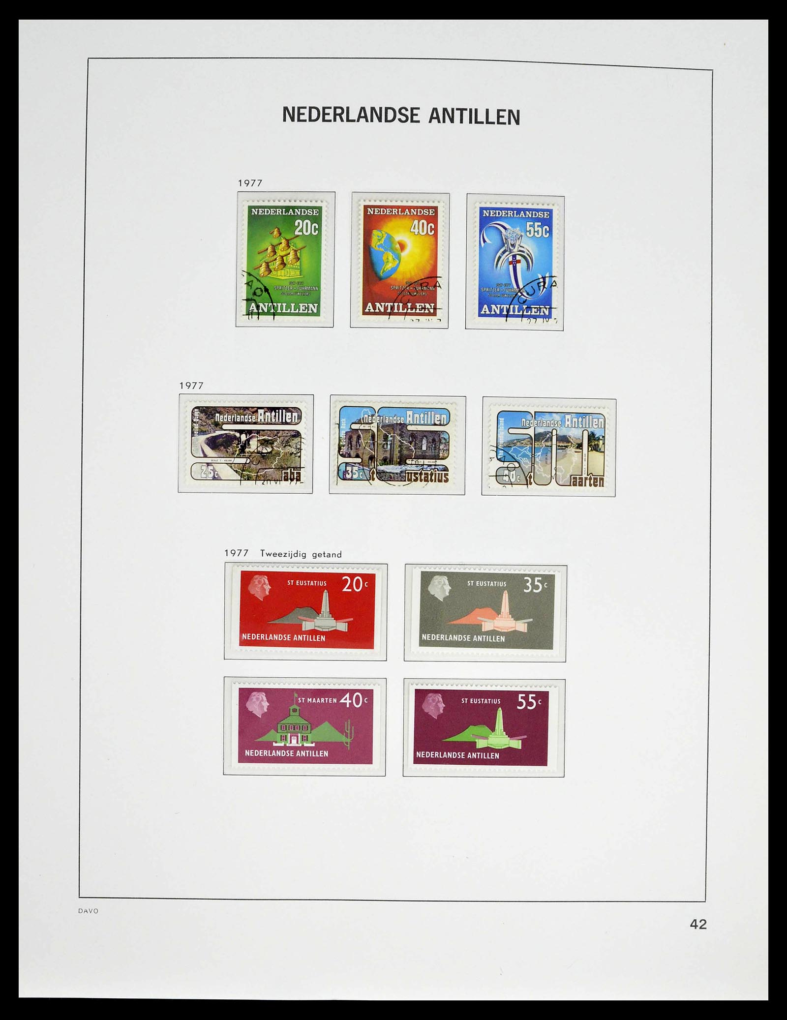 39360 0043 - Postzegelverzameling 39360 Curaçao/Antillen compleet 1873-2013.