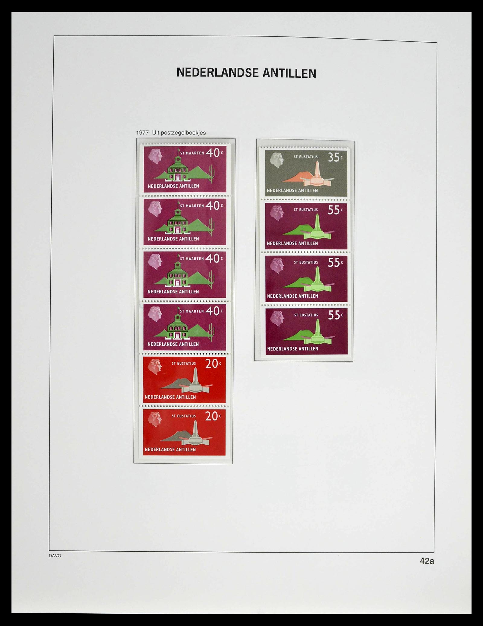 39360 0044 - Postzegelverzameling 39360 Curaçao/Antillen compleet 1873-2013.