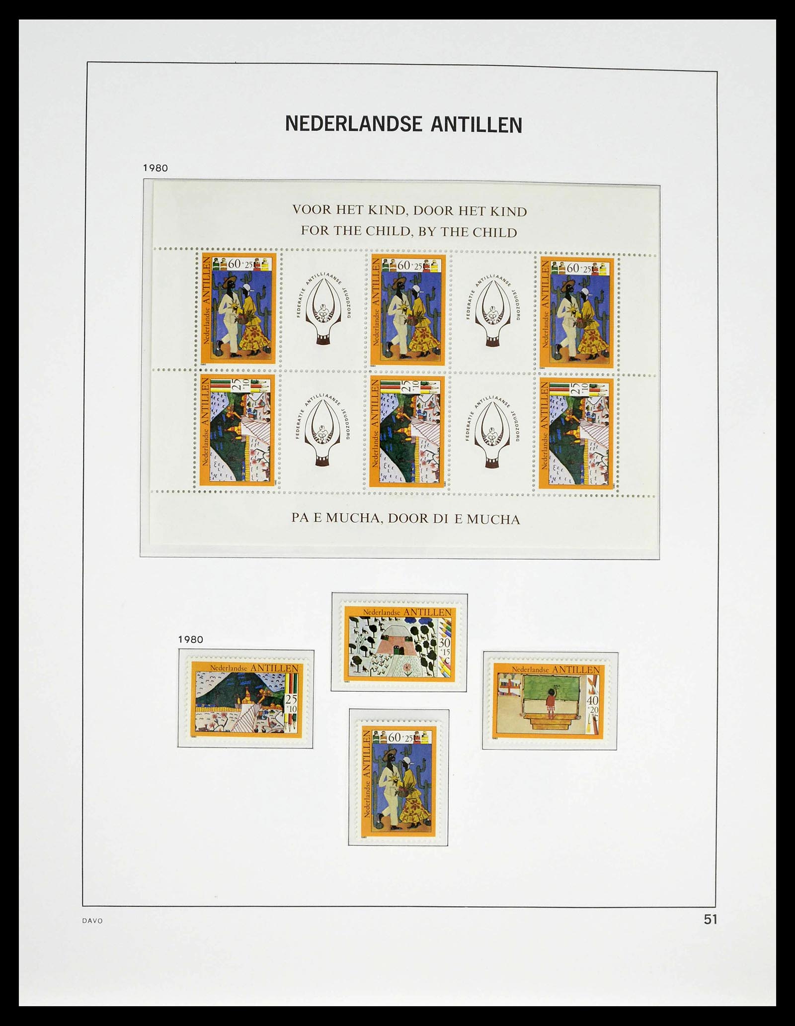 39360 0056 - Postzegelverzameling 39360 Curaçao/Antillen compleet 1873-2013.