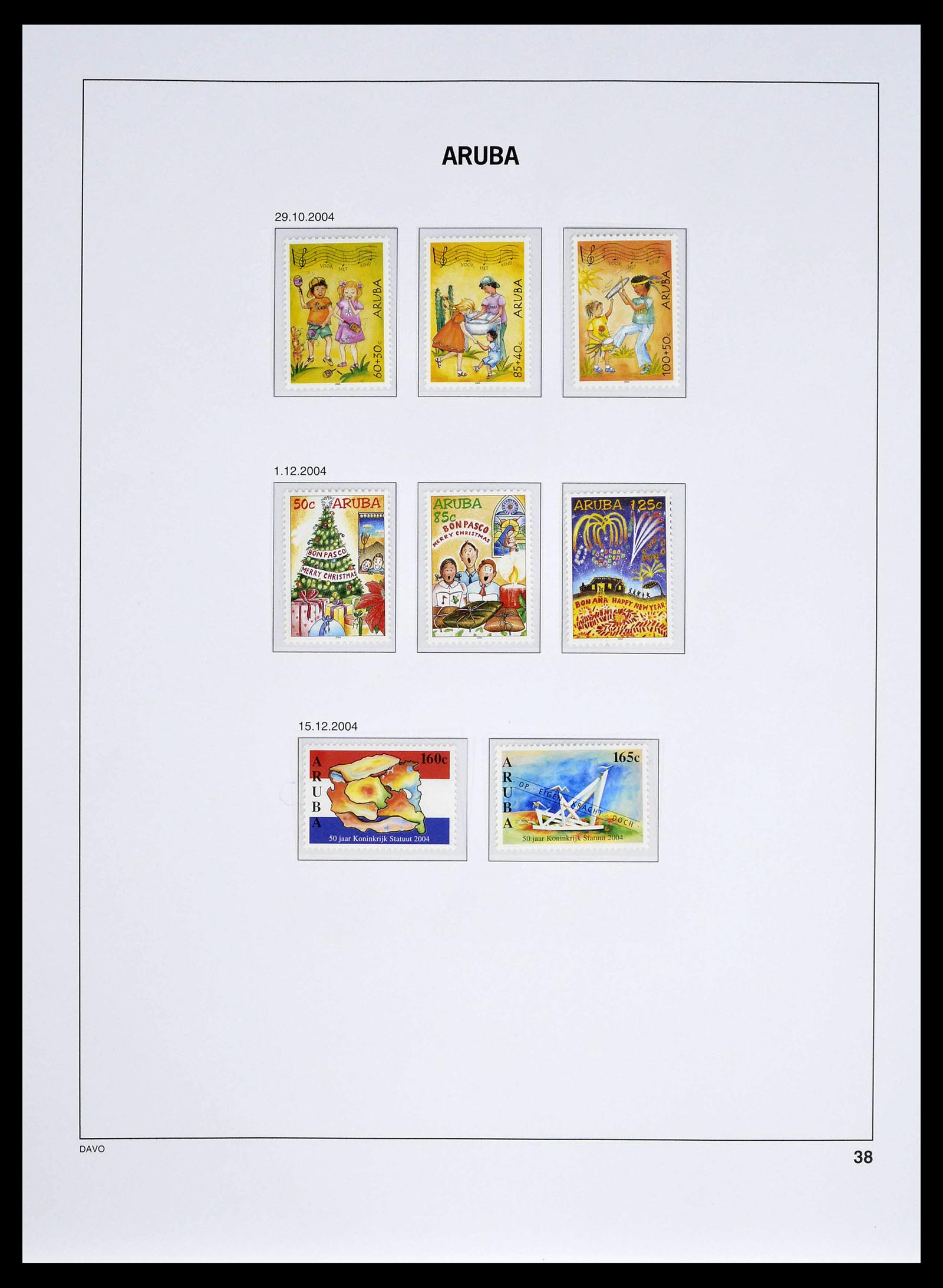 39361 0038 - Stamp collection 39361 Aruba 1986-2013.