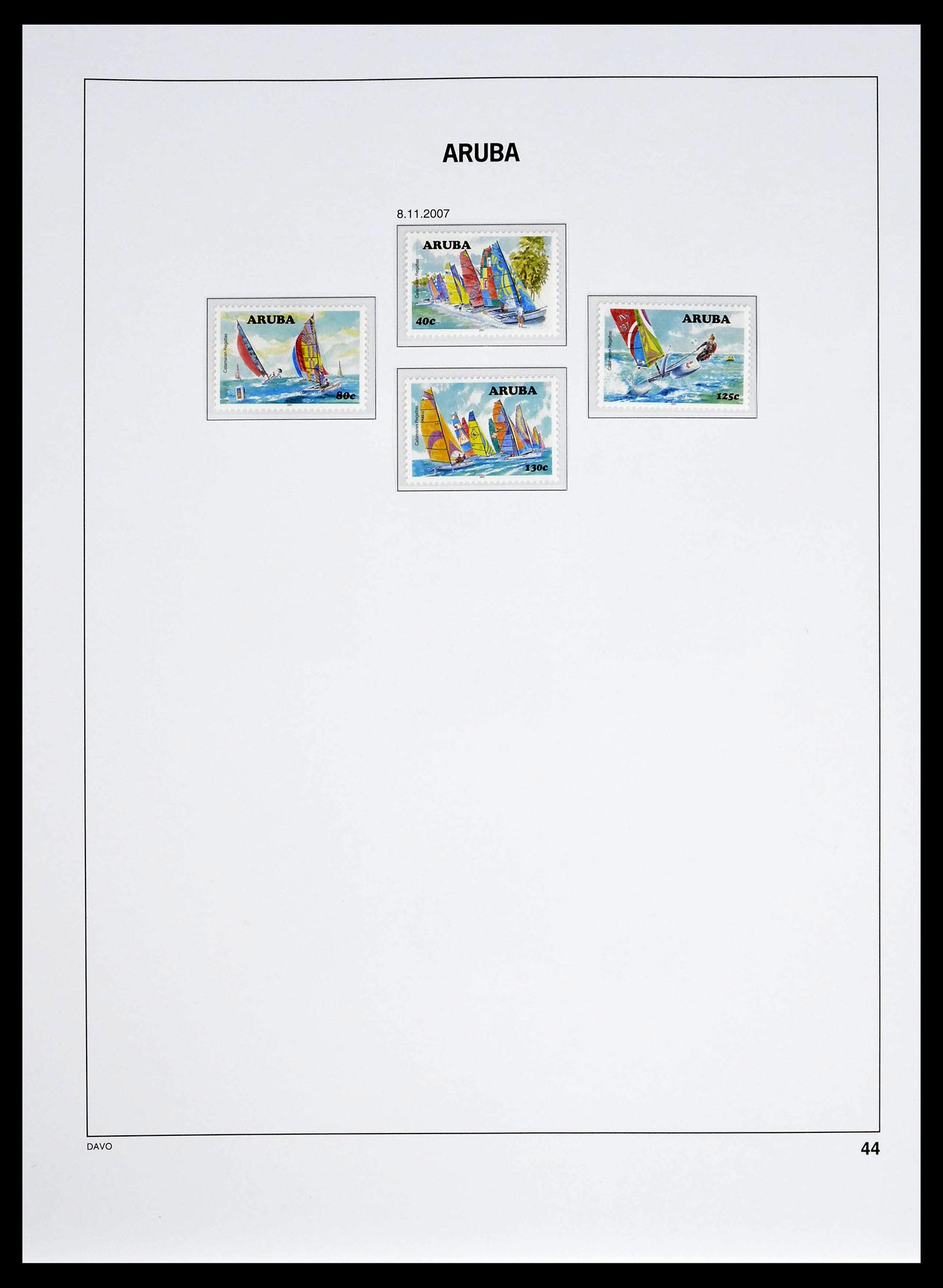 39361 0044 - Stamp collection 39361 Aruba 1986-2013.