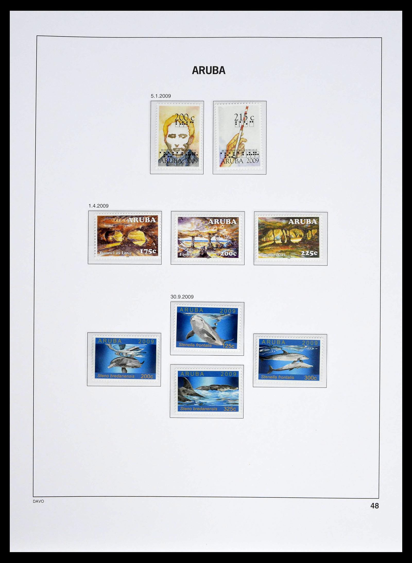 39361 0048 - Stamp collection 39361 Aruba 1986-2013.