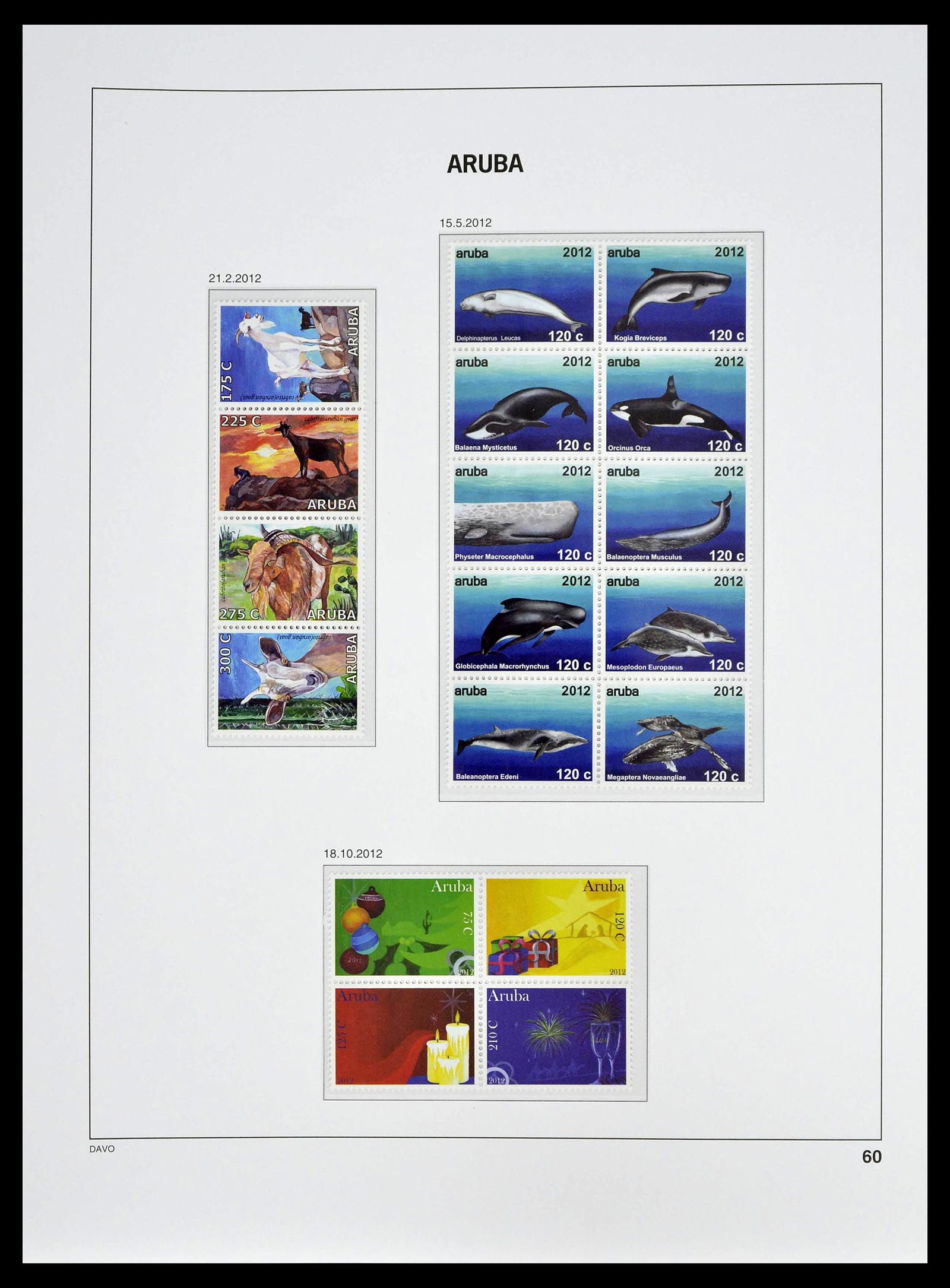 39361 0060 - Stamp collection 39361 Aruba 1986-2013.