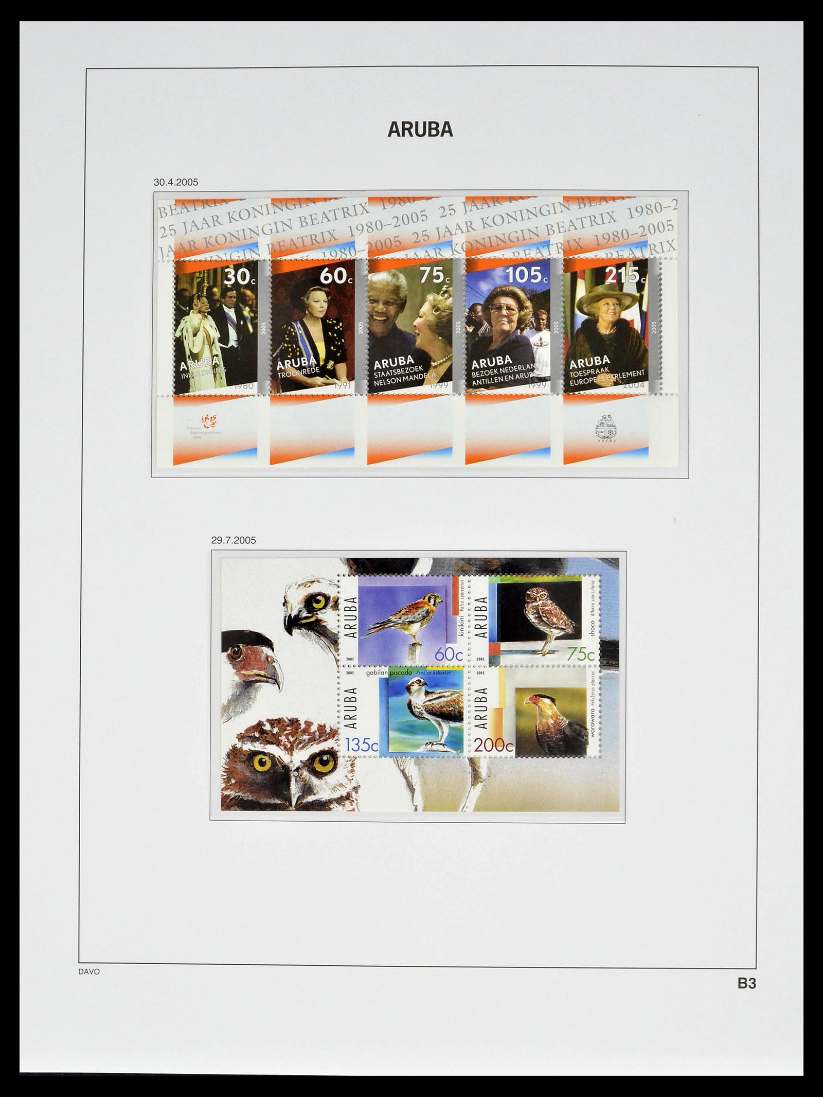 39361 0069 - Postzegelverzameling 39361 Aruba 1986-2013.