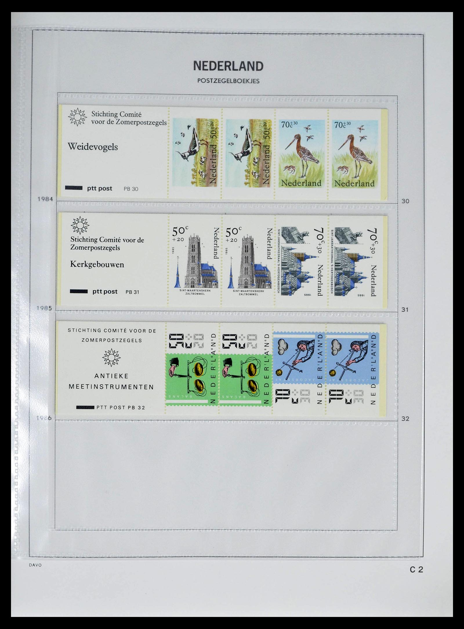 39362 0023 - Stamp collection 39362 Netherlands stamp booklets 1964-2003.