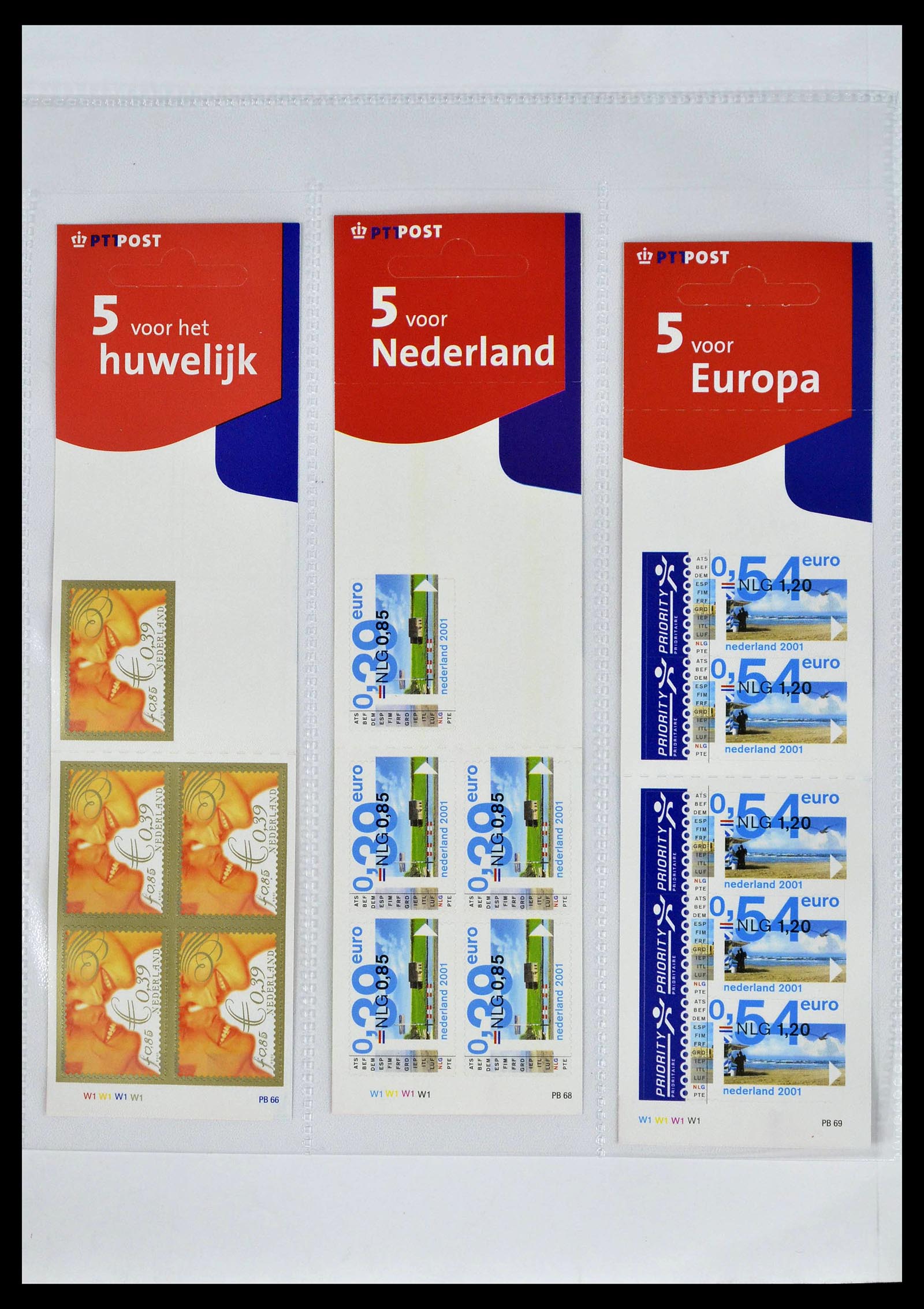 39362 0040 - Stamp collection 39362 Netherlands stamp booklets 1964-2003.