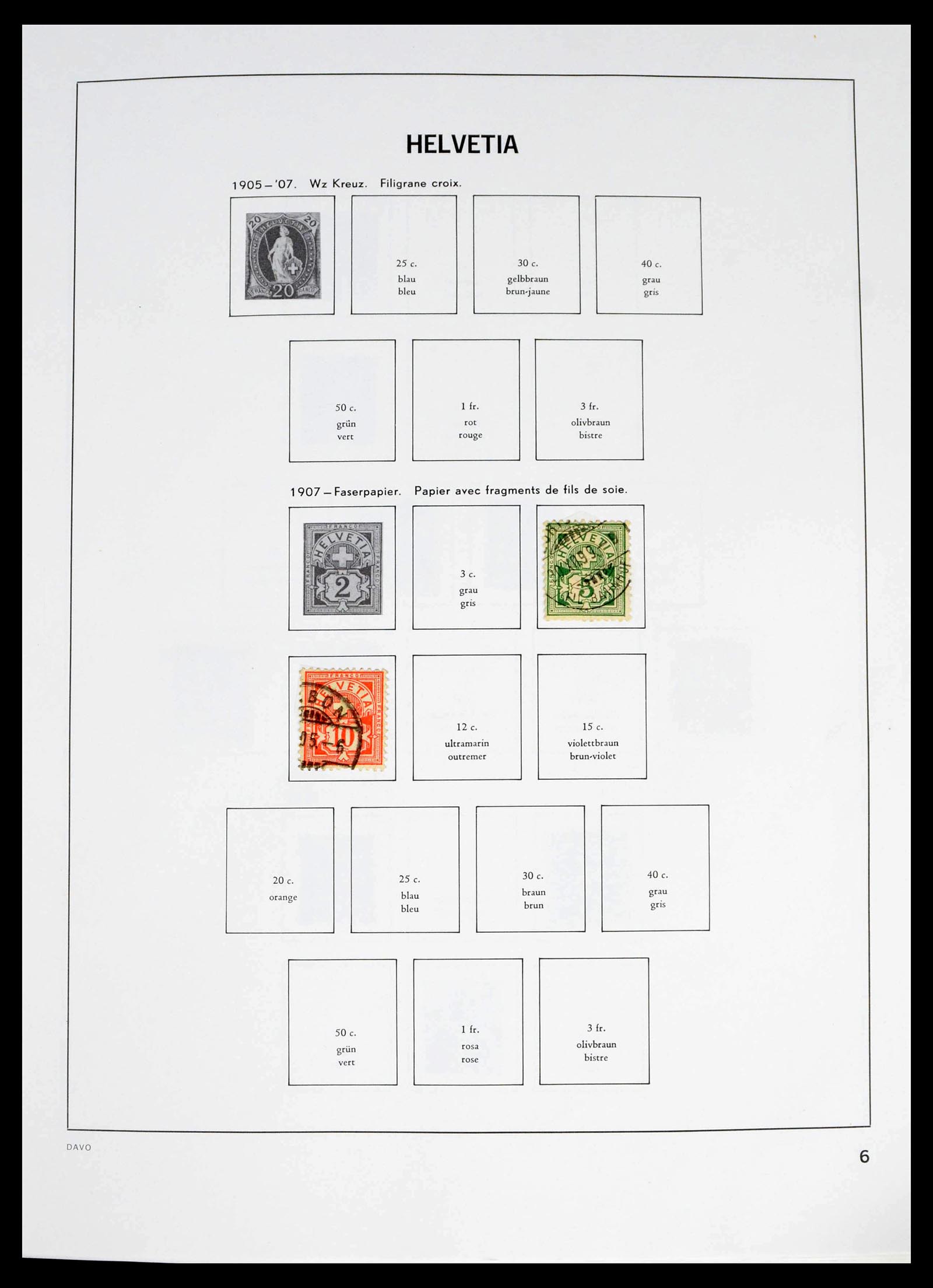 39363 0001 - Postzegelverzameling 39363 Zwitserland 1939-2013.