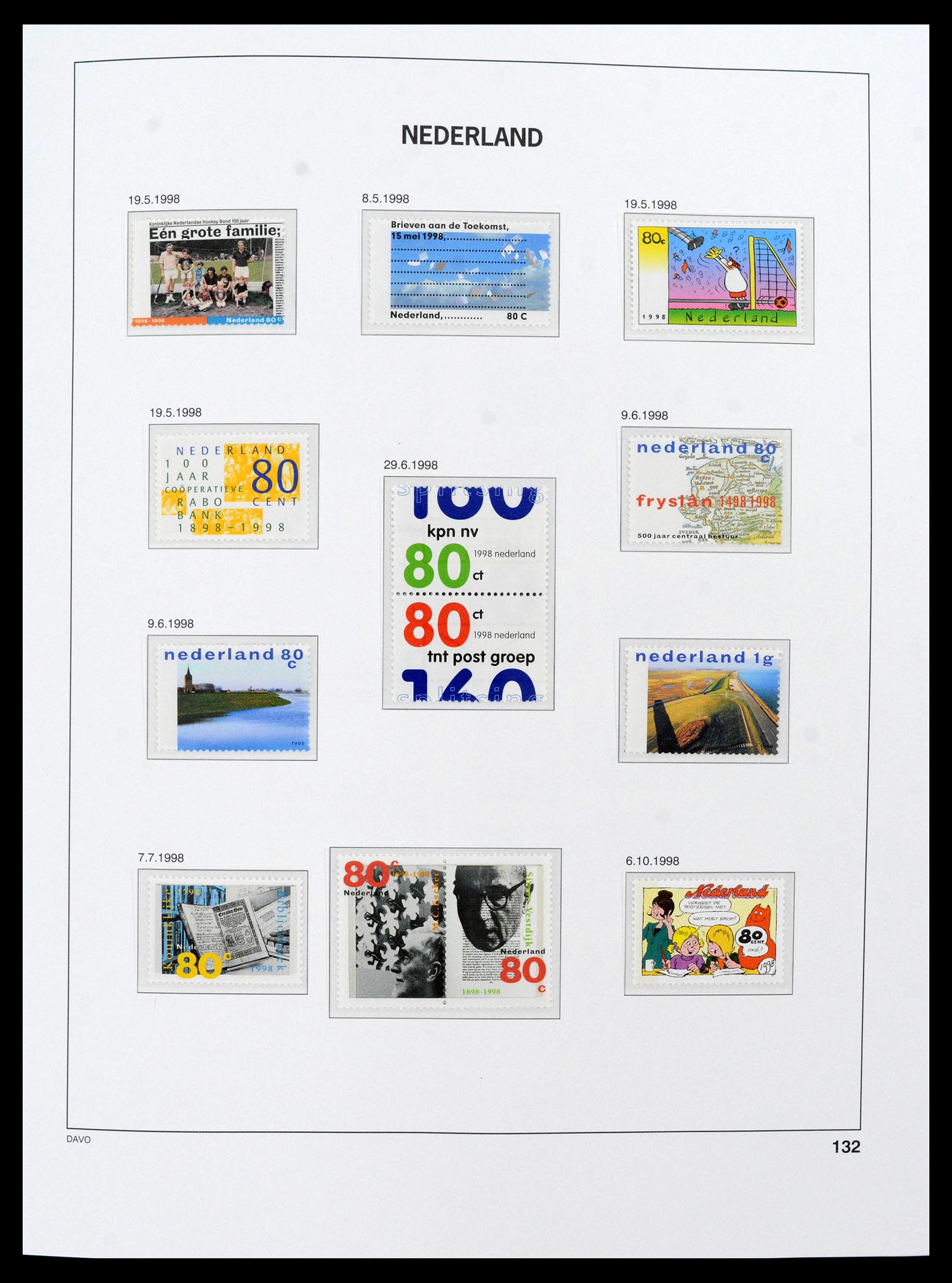 39364 0011 - Stamp collection 39364 Netherlands 1996-2021!