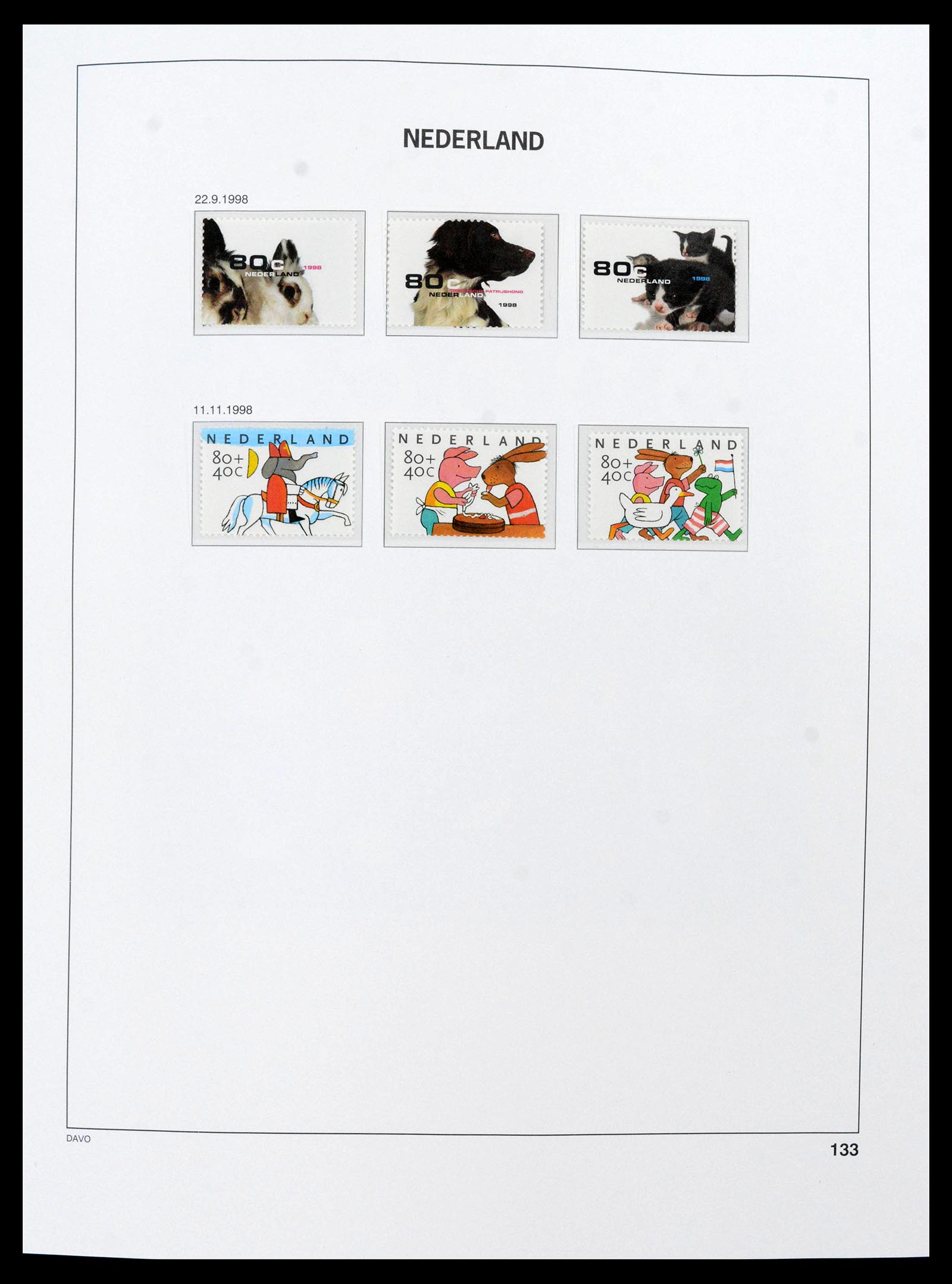 39364 0013 - Stamp collection 39364 Netherlands 1996-2021!