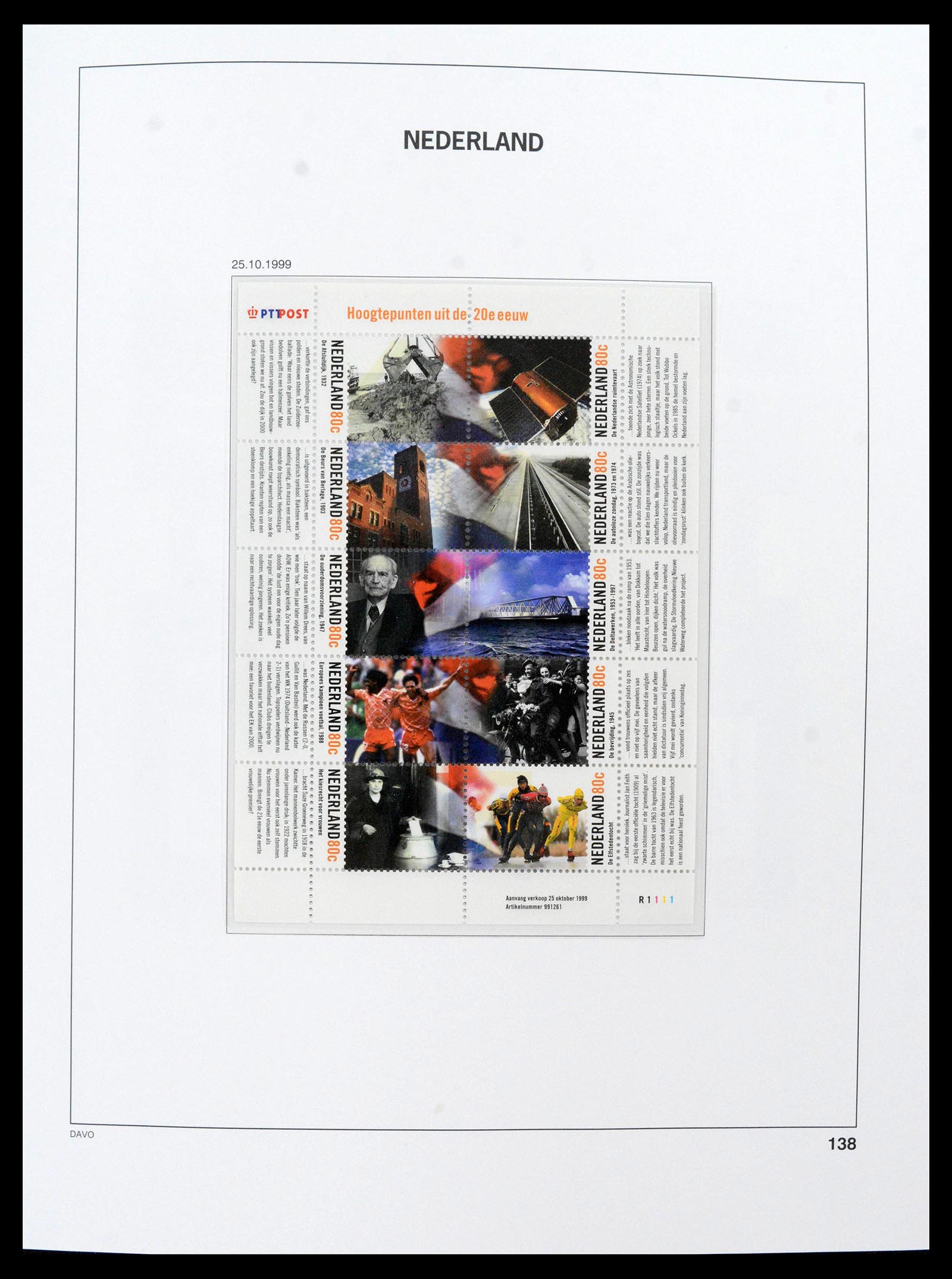 39364 0019 - Postzegelverzameling 39364 Nederland 1996-2021!