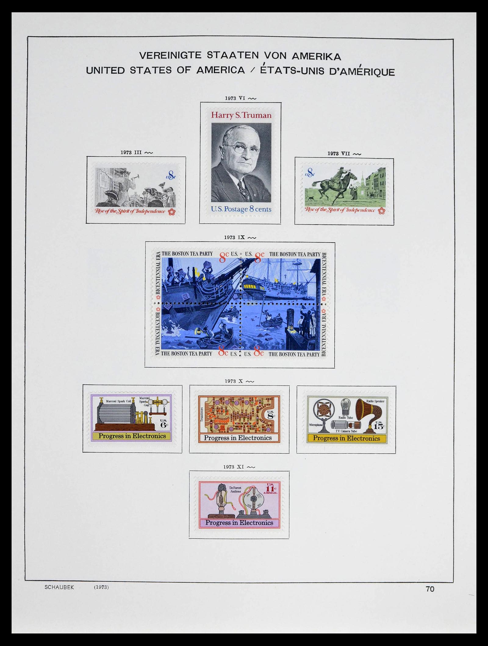 39368 0004 - Stamp collection 39368 USA 1972-2004.