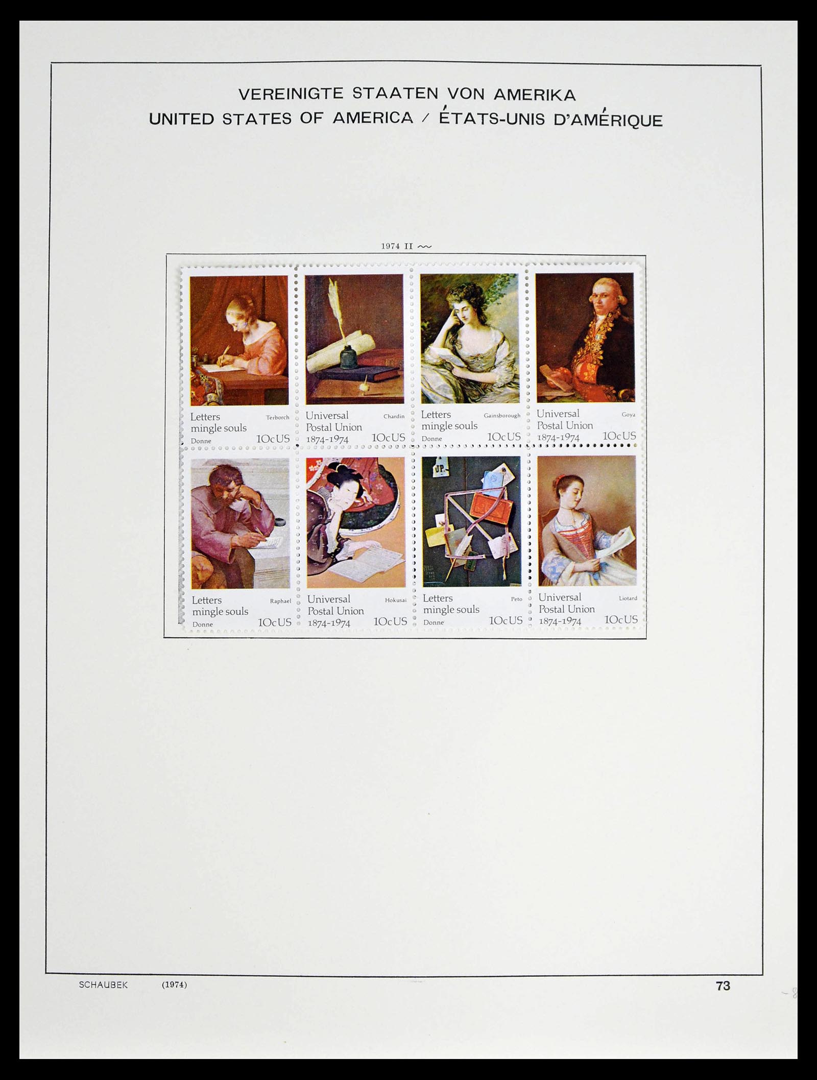 39368 0007 - Stamp collection 39368 USA 1972-2004.