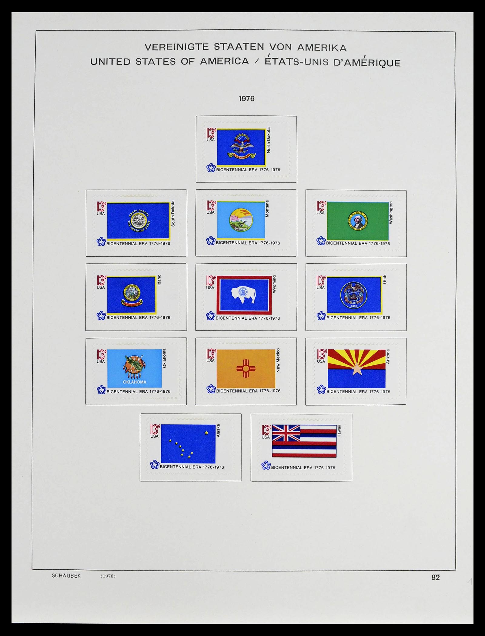 39368 0016 - Stamp collection 39368 USA 1972-2004.
