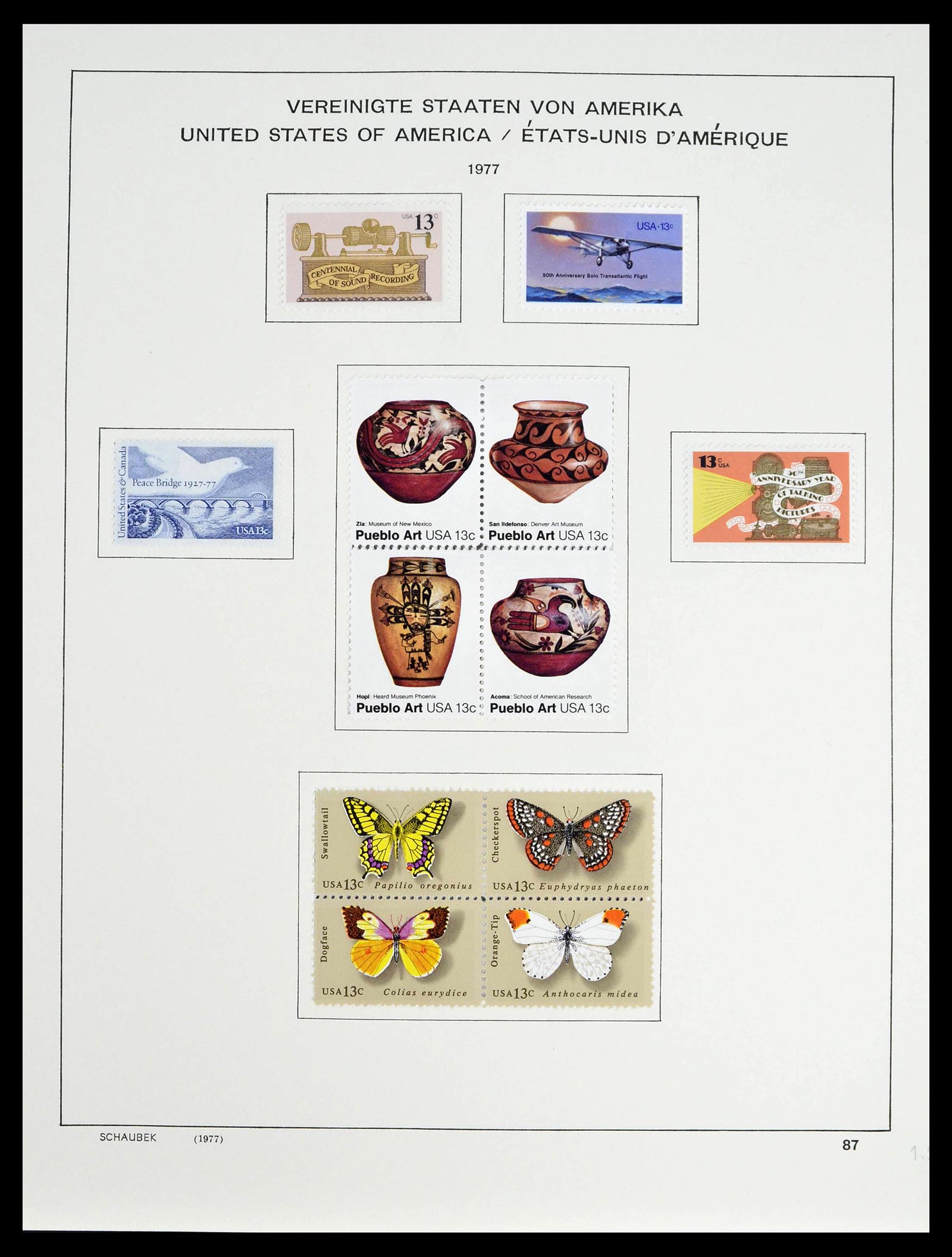 39368 0025 - Stamp collection 39368 USA 1972-2004.