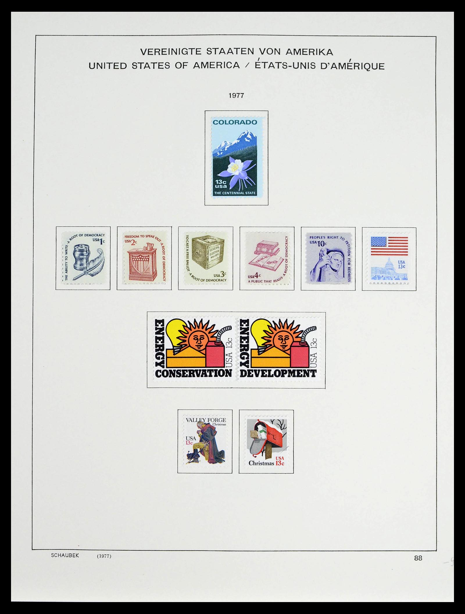 39368 0026 - Stamp collection 39368 USA 1972-2004.