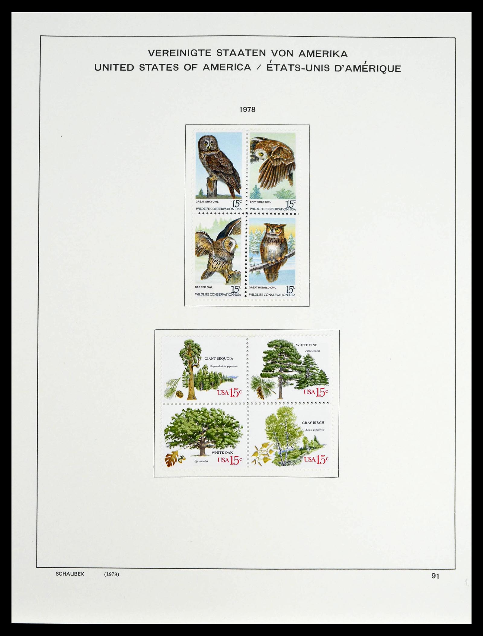 39368 0029 - Stamp collection 39368 USA 1972-2004.