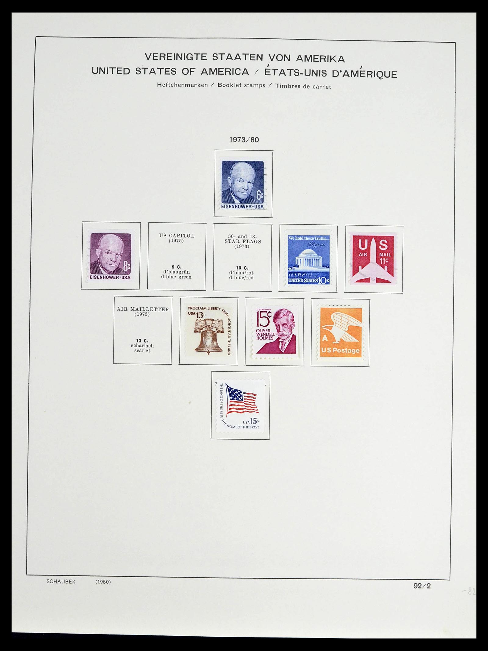 39368 0032 - Stamp collection 39368 USA 1972-2004.