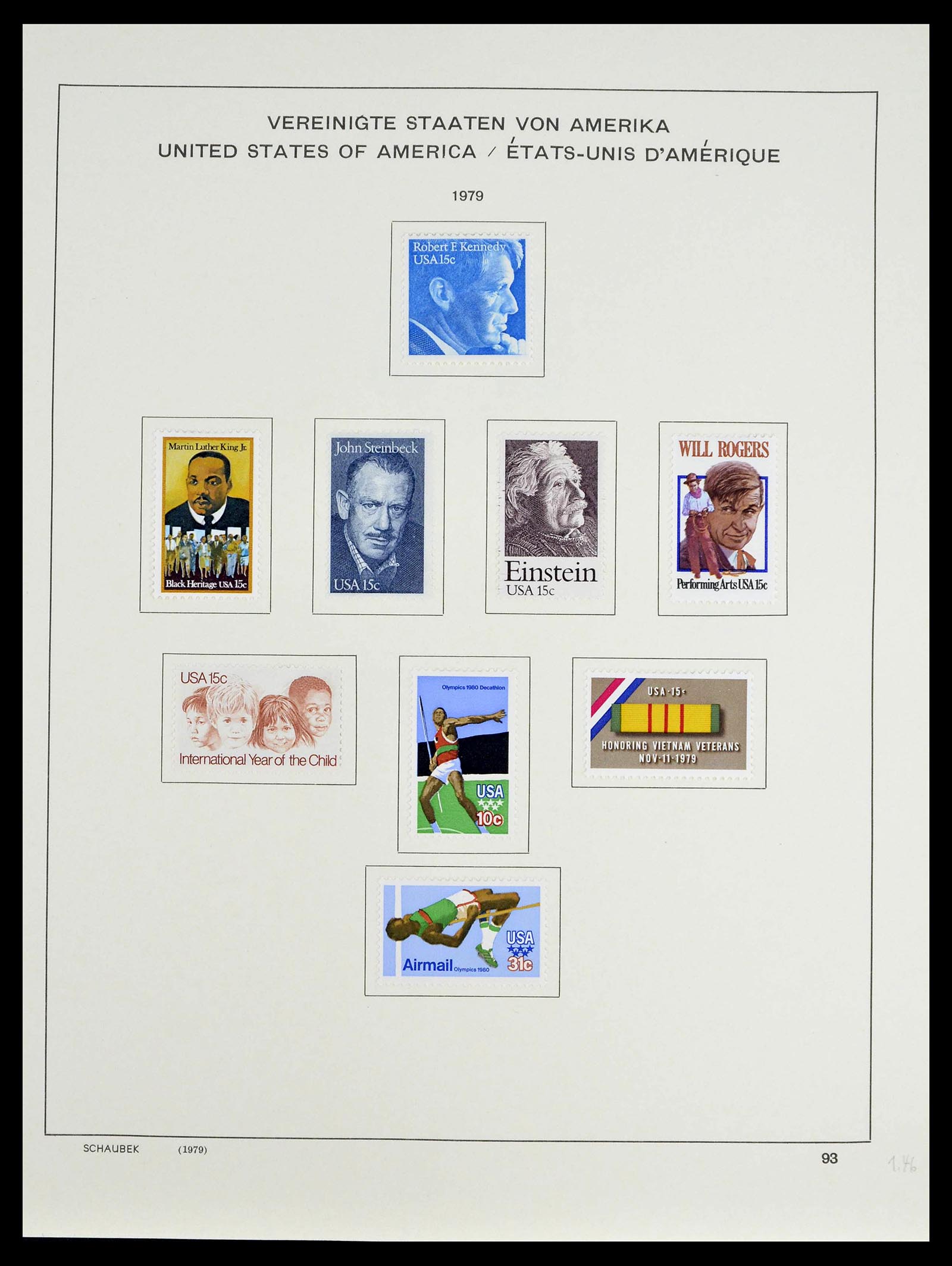 39368 0034 - Stamp collection 39368 USA 1972-2004.