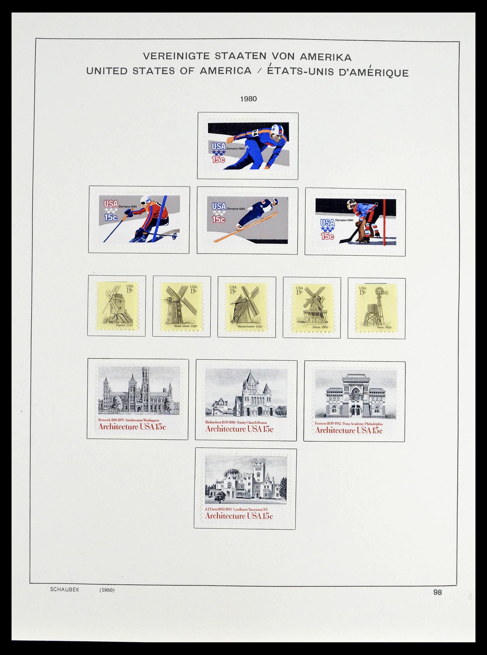39368 0039 - Stamp collection 39368 USA 1972-2004.