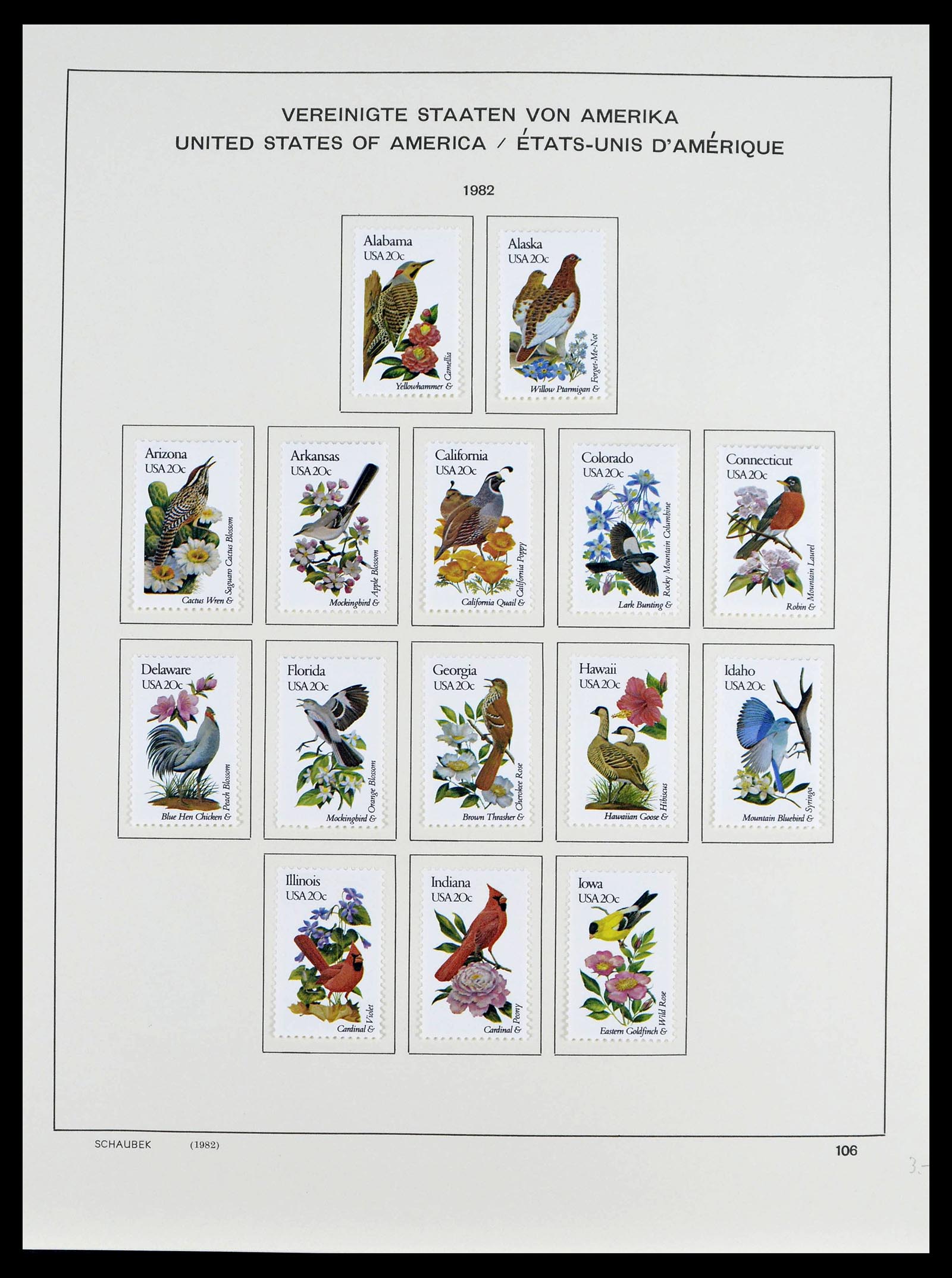 39368 0050 - Stamp collection 39368 USA 1972-2004.