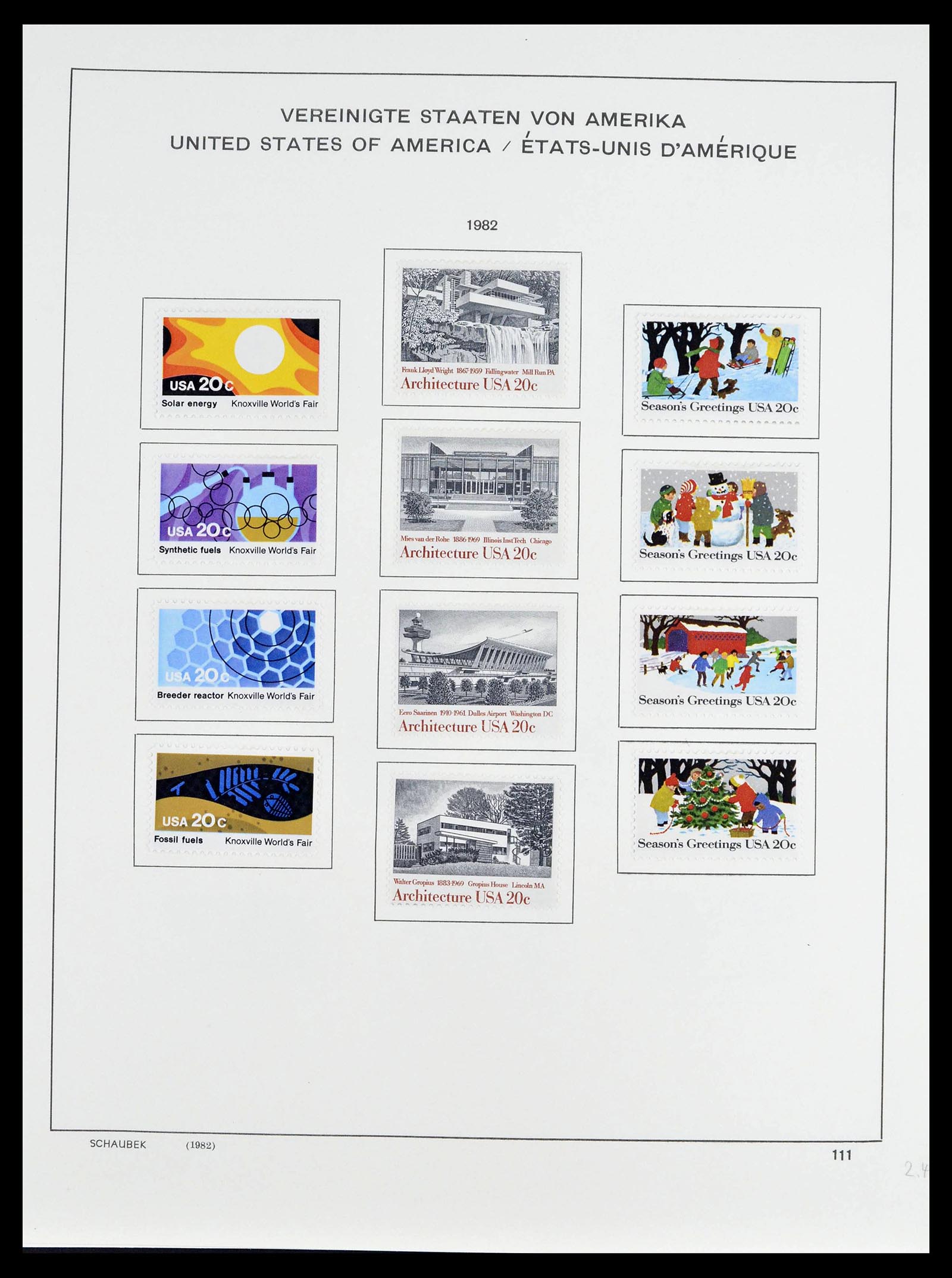 39368 0055 - Stamp collection 39368 USA 1972-2004.
