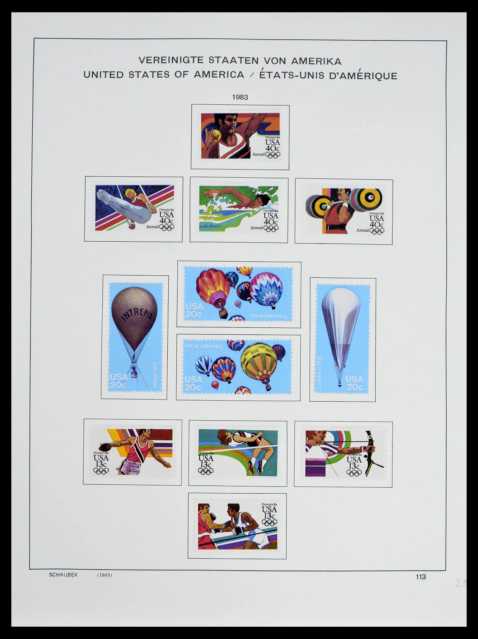 39368 0057 - Stamp collection 39368 USA 1972-2004.