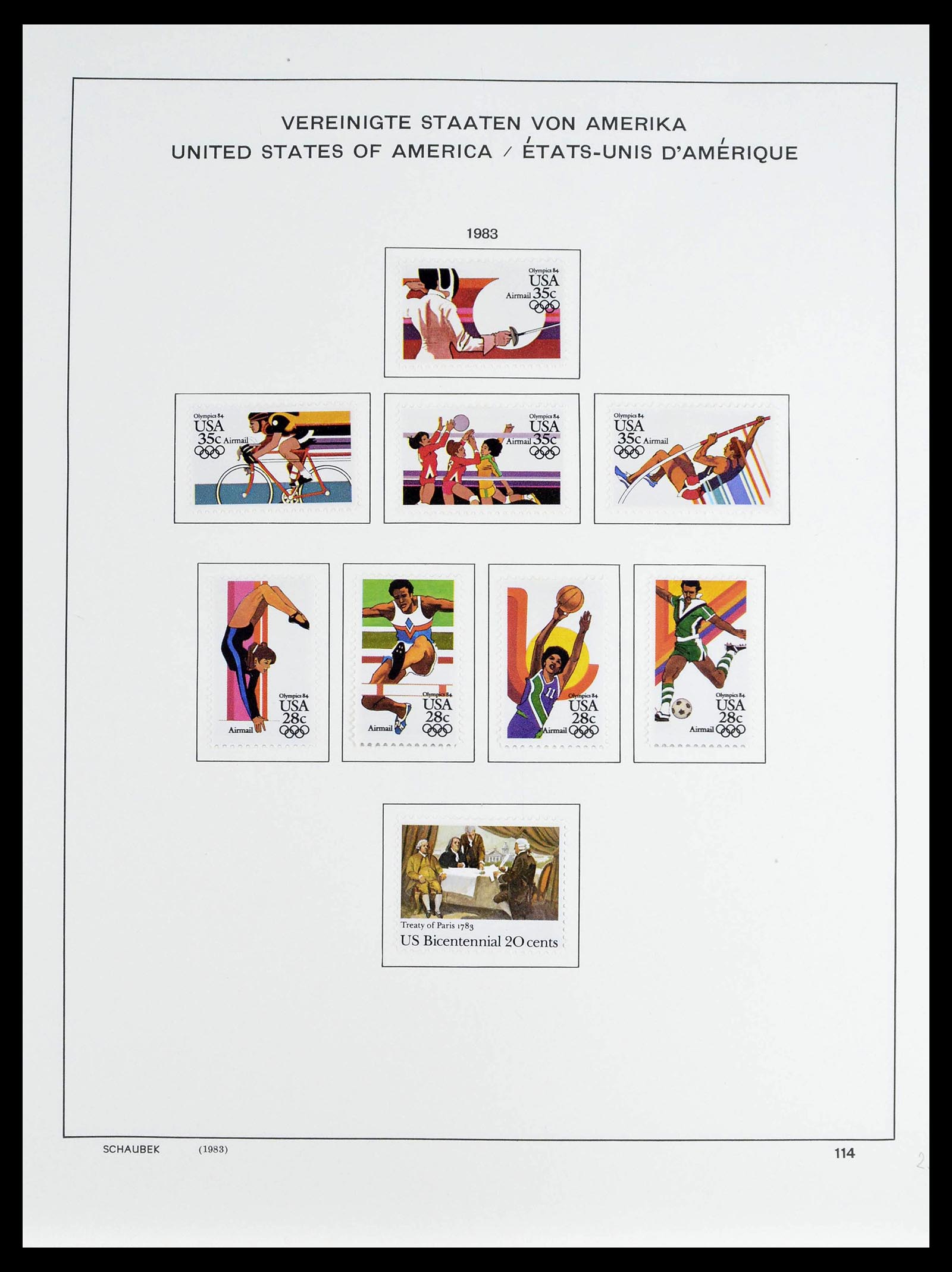 39368 0058 - Stamp collection 39368 USA 1972-2004.