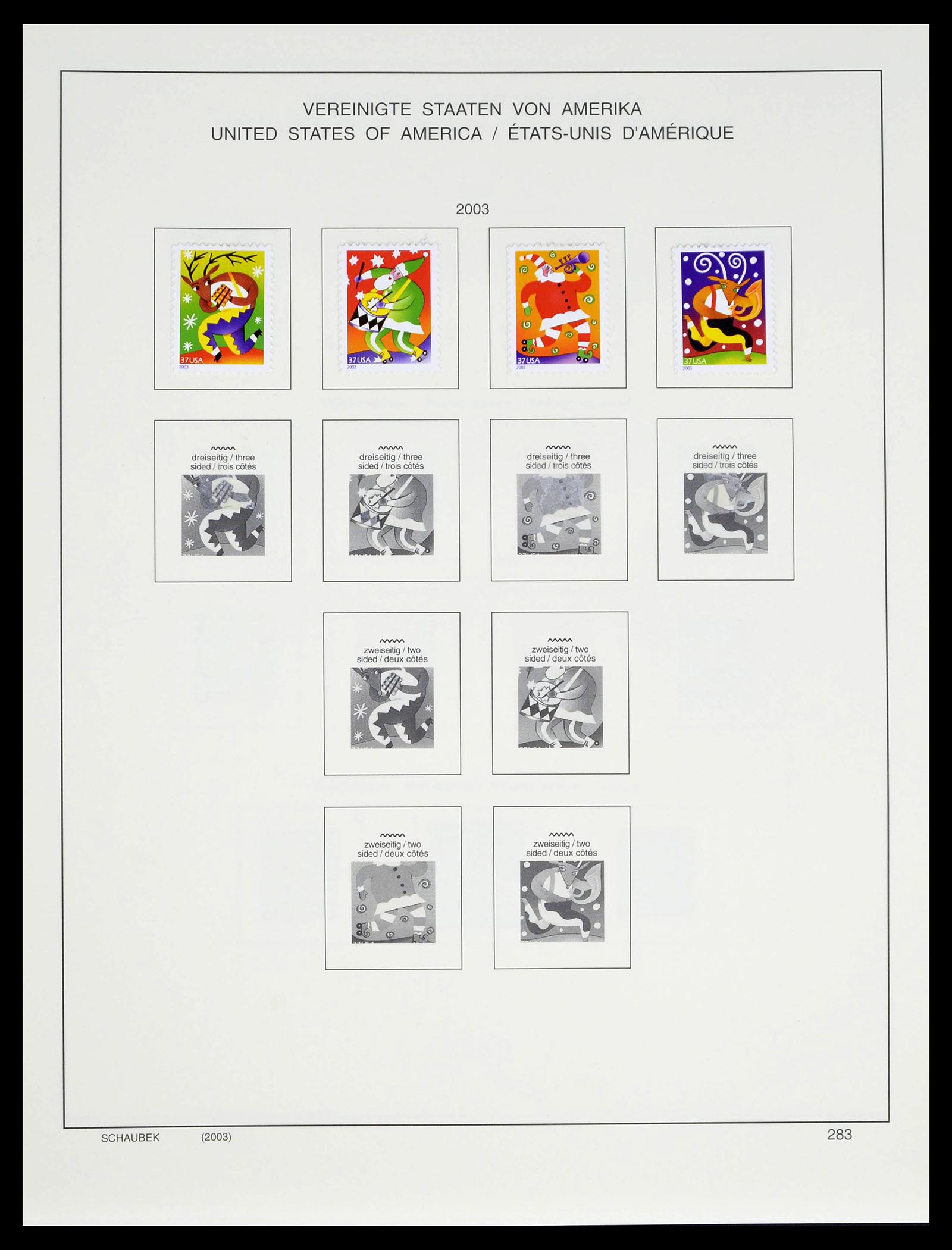39368 0283 - Stamp collection 39368 USA 1972-2004.