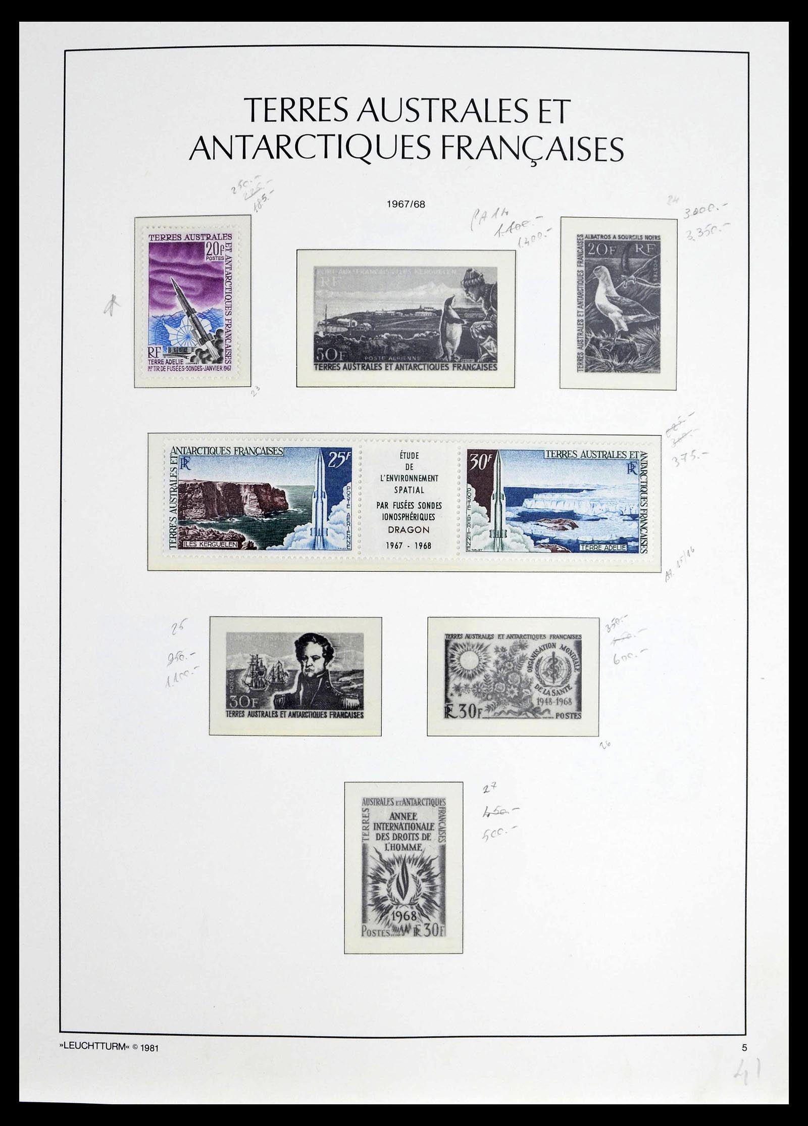39371 0005 - Postzegelverzameling 39371 TAAF 1948-1999.
