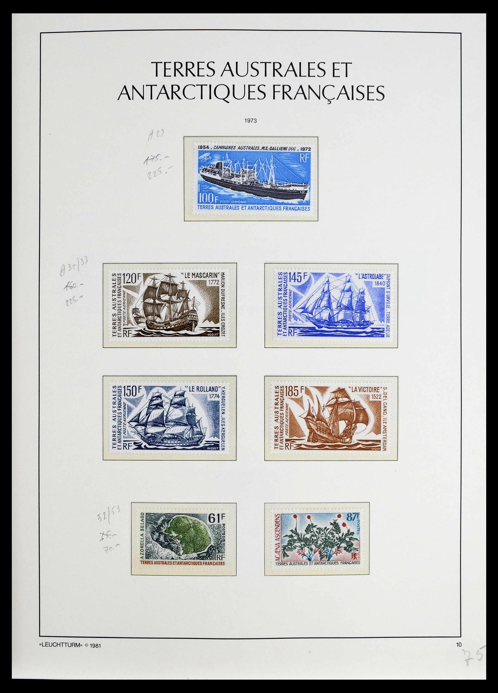 39371 0007 - Postzegelverzameling 39371 TAAF 1948-1999.